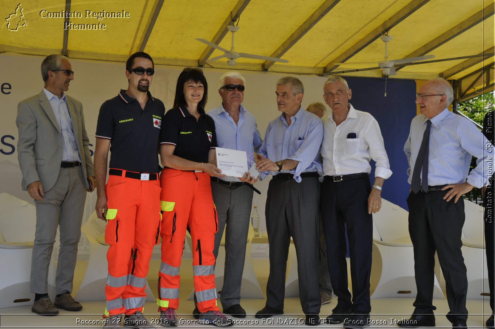 Racconigi 22 Giugno 2018 - Giornata del Soccorso FONDAZIONE CRT - Croce Rossa Italiana- Comitato Regionale del Piemonte