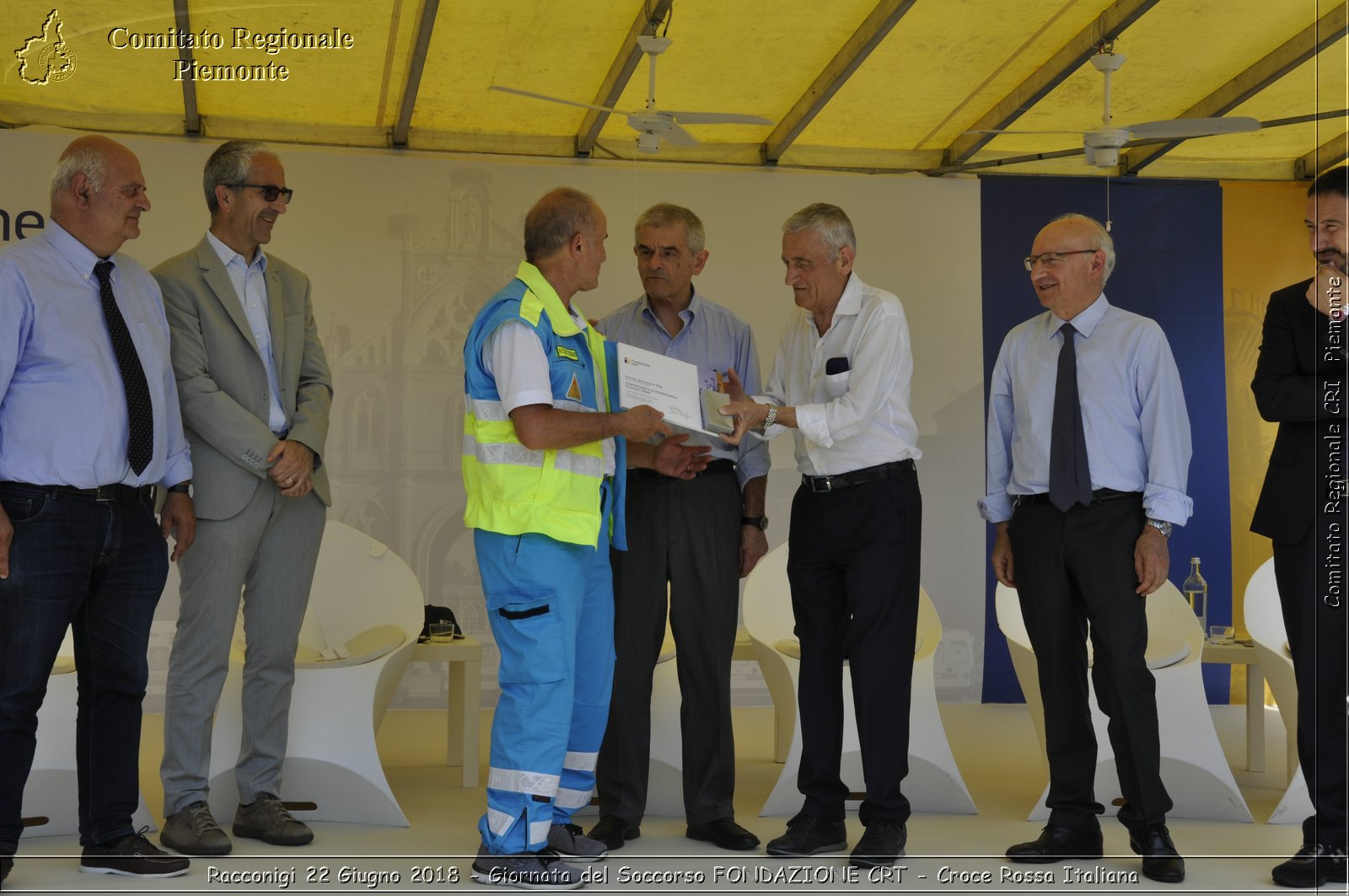 Racconigi 22 Giugno 2018 - Giornata del Soccorso FONDAZIONE CRT - Croce Rossa Italiana- Comitato Regionale del Piemonte