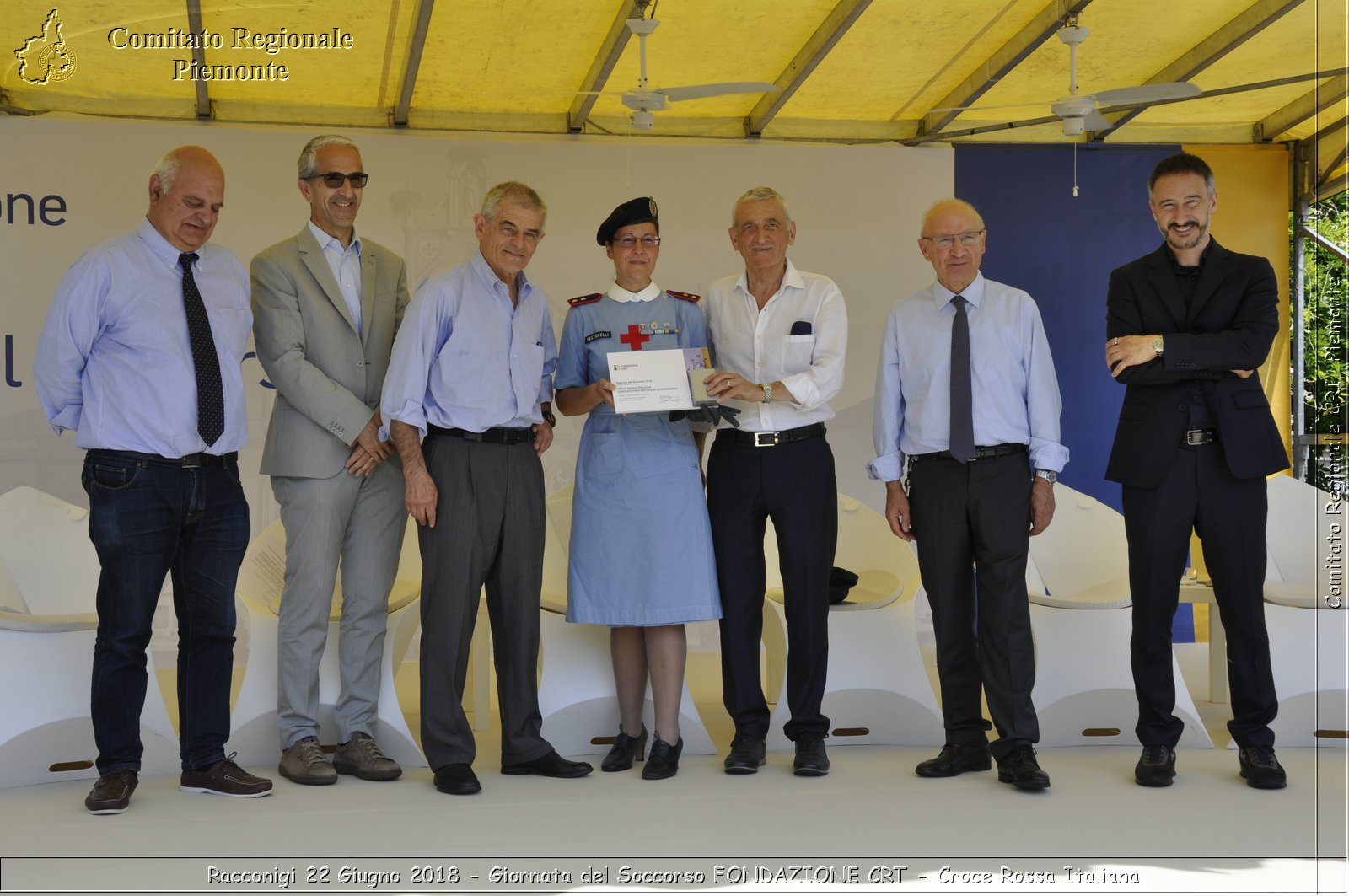 Racconigi 22 Giugno 2018 - Giornata del Soccorso FONDAZIONE CRT - Croce Rossa Italiana- Comitato Regionale del Piemonte