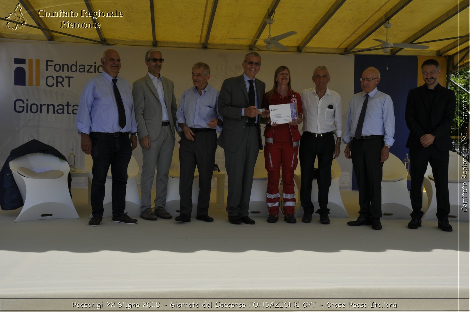 Racconigi 22 Giugno 2018 - Giornata del Soccorso FONDAZIONE CRT - Croce Rossa Italiana- Comitato Regionale del Piemonte