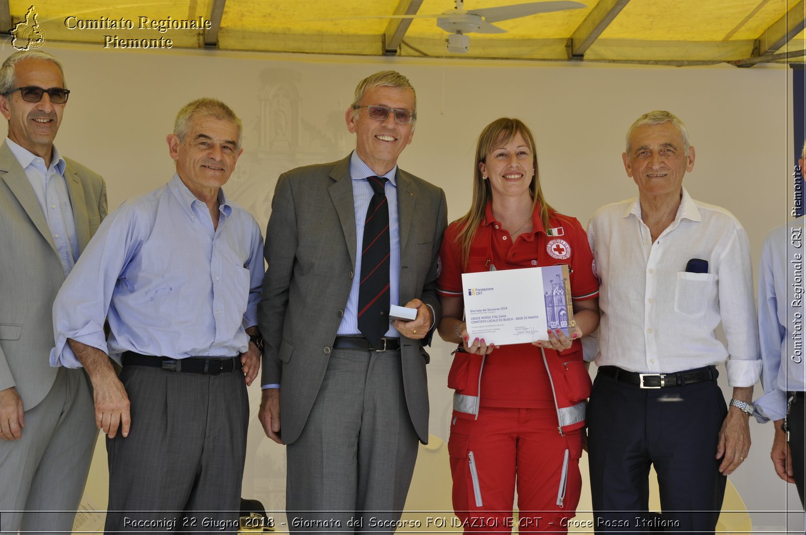 Racconigi 22 Giugno 2018 - Giornata del Soccorso FONDAZIONE CRT - Croce Rossa Italiana- Comitato Regionale del Piemonte