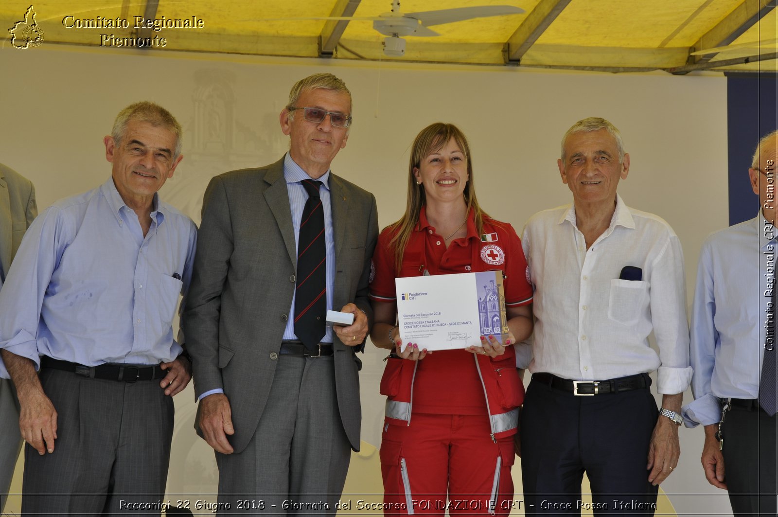 Racconigi 22 Giugno 2018 - Giornata del Soccorso FONDAZIONE CRT - Croce Rossa Italiana- Comitato Regionale del Piemonte