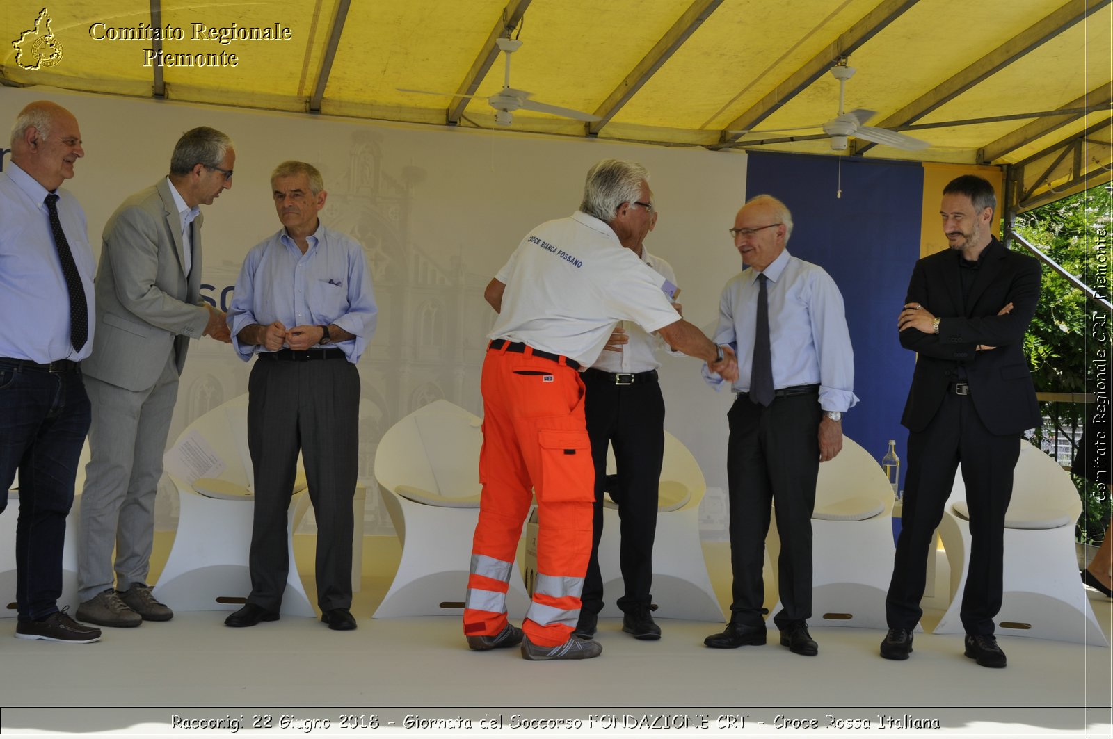 Racconigi 22 Giugno 2018 - Giornata del Soccorso FONDAZIONE CRT - Croce Rossa Italiana- Comitato Regionale del Piemonte