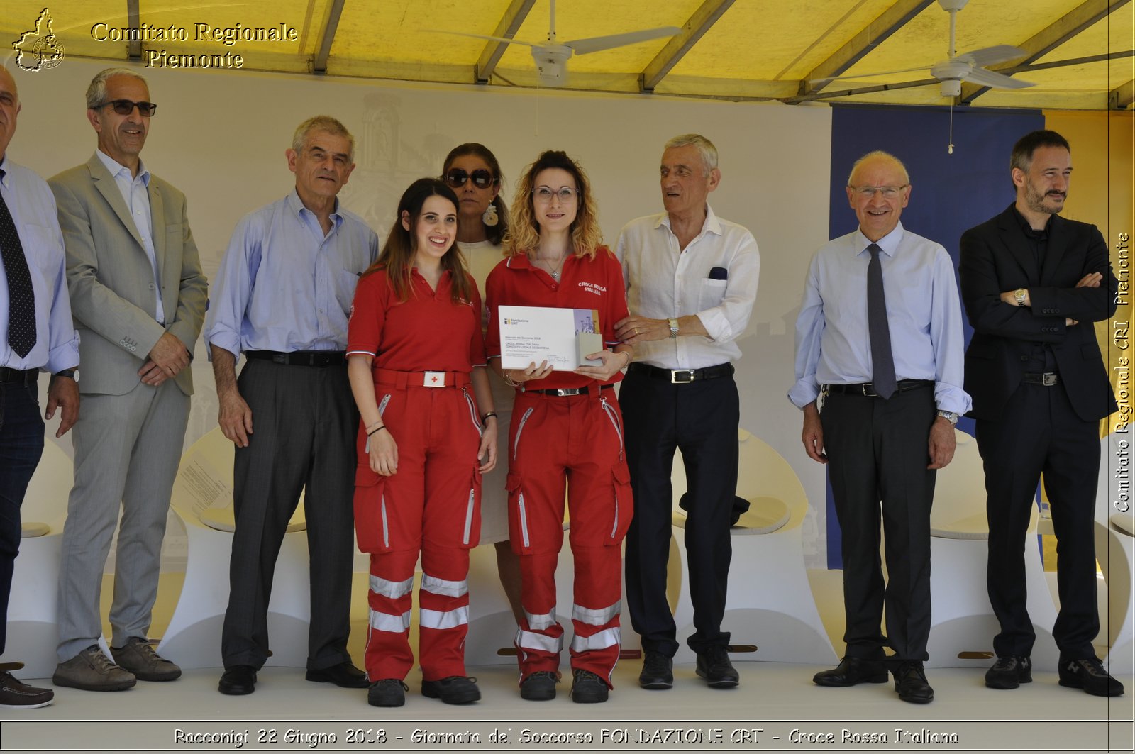 Racconigi 22 Giugno 2018 - Giornata del Soccorso FONDAZIONE CRT - Croce Rossa Italiana- Comitato Regionale del Piemonte