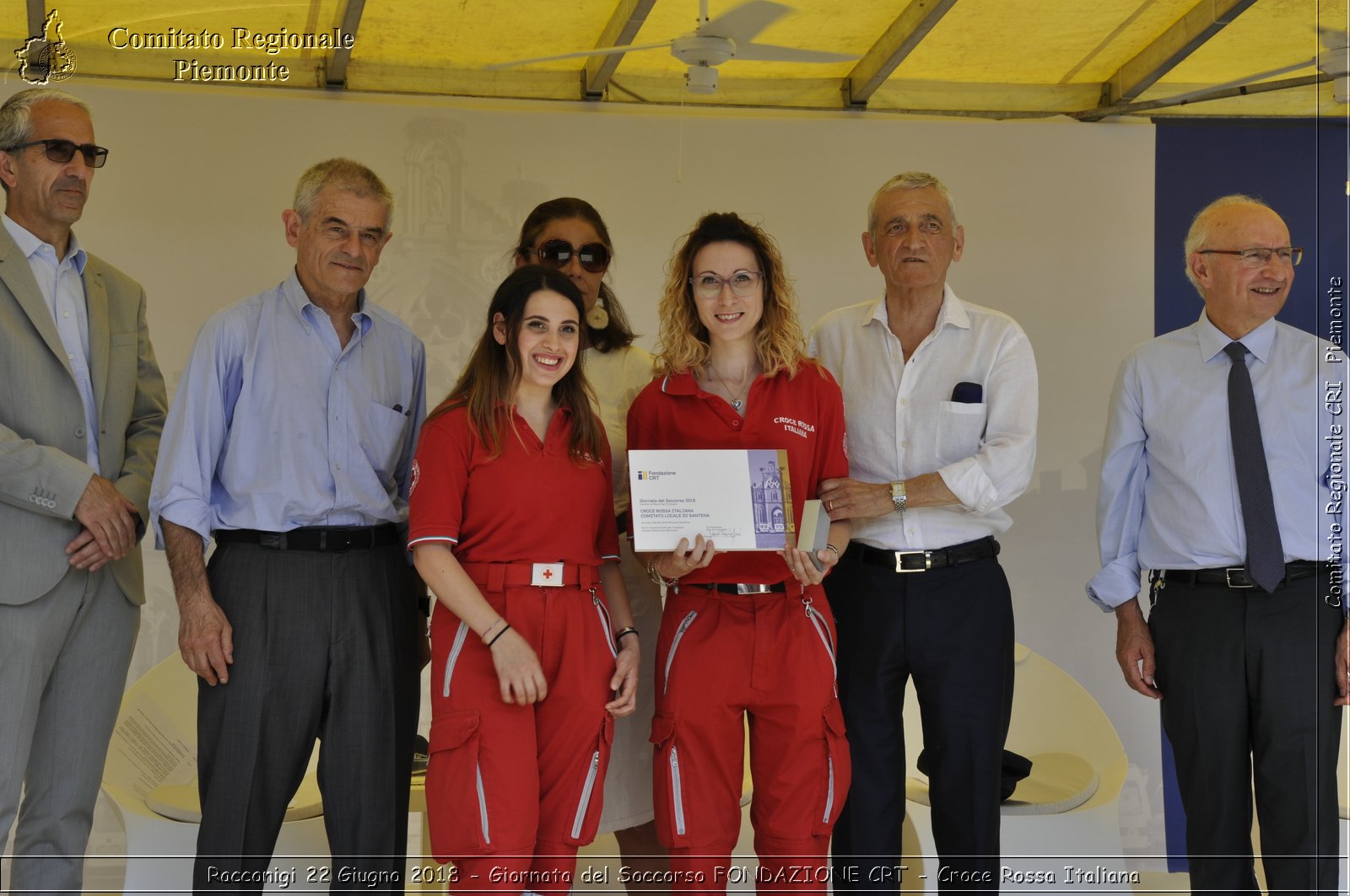 Racconigi 22 Giugno 2018 - Giornata del Soccorso FONDAZIONE CRT - Croce Rossa Italiana- Comitato Regionale del Piemonte