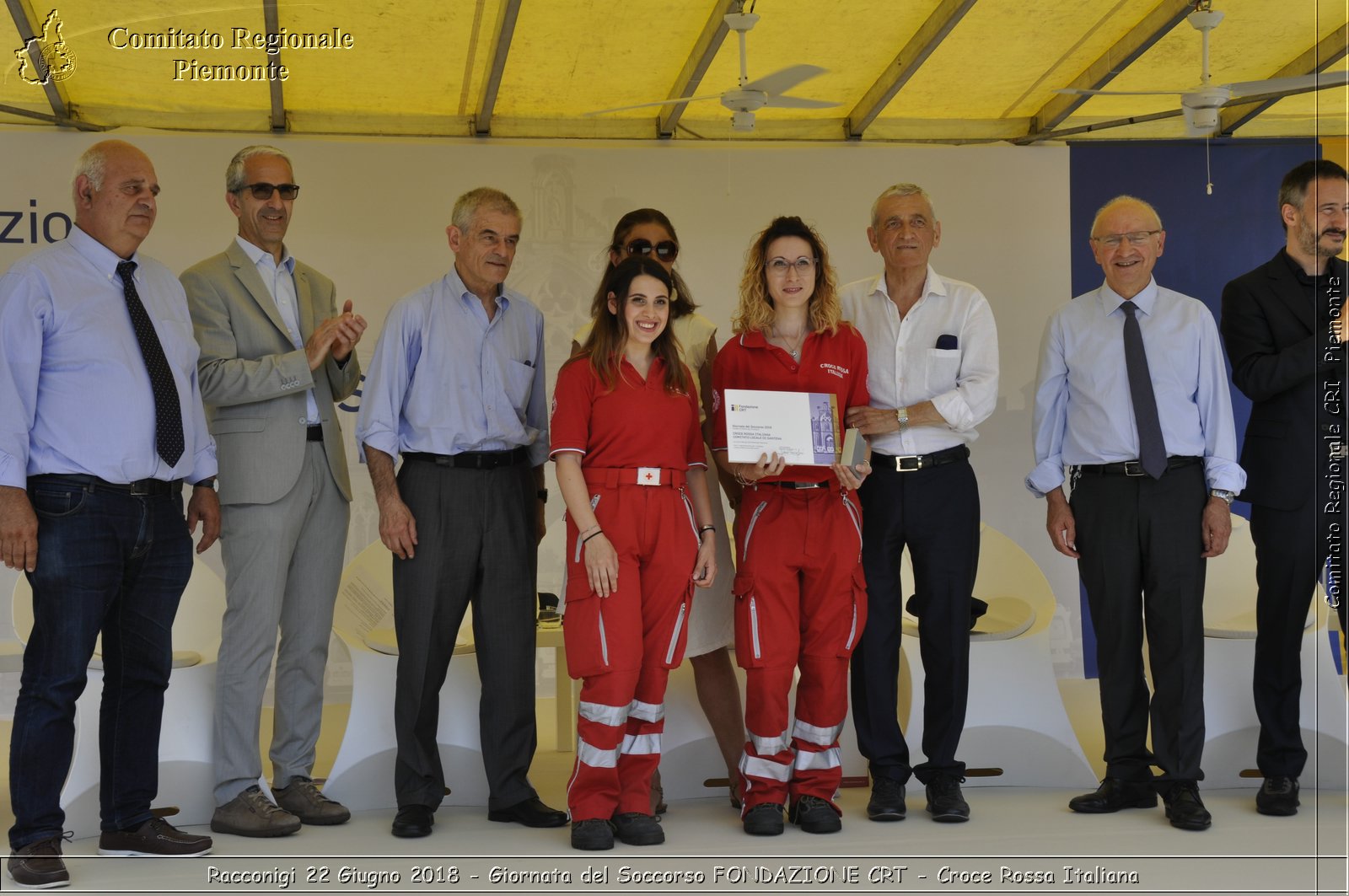 Racconigi 22 Giugno 2018 - Giornata del Soccorso FONDAZIONE CRT - Croce Rossa Italiana- Comitato Regionale del Piemonte