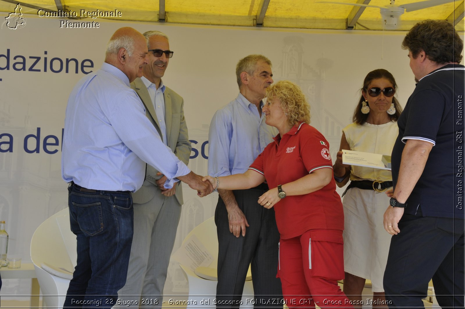 Racconigi 22 Giugno 2018 - Giornata del Soccorso FONDAZIONE CRT - Croce Rossa Italiana- Comitato Regionale del Piemonte