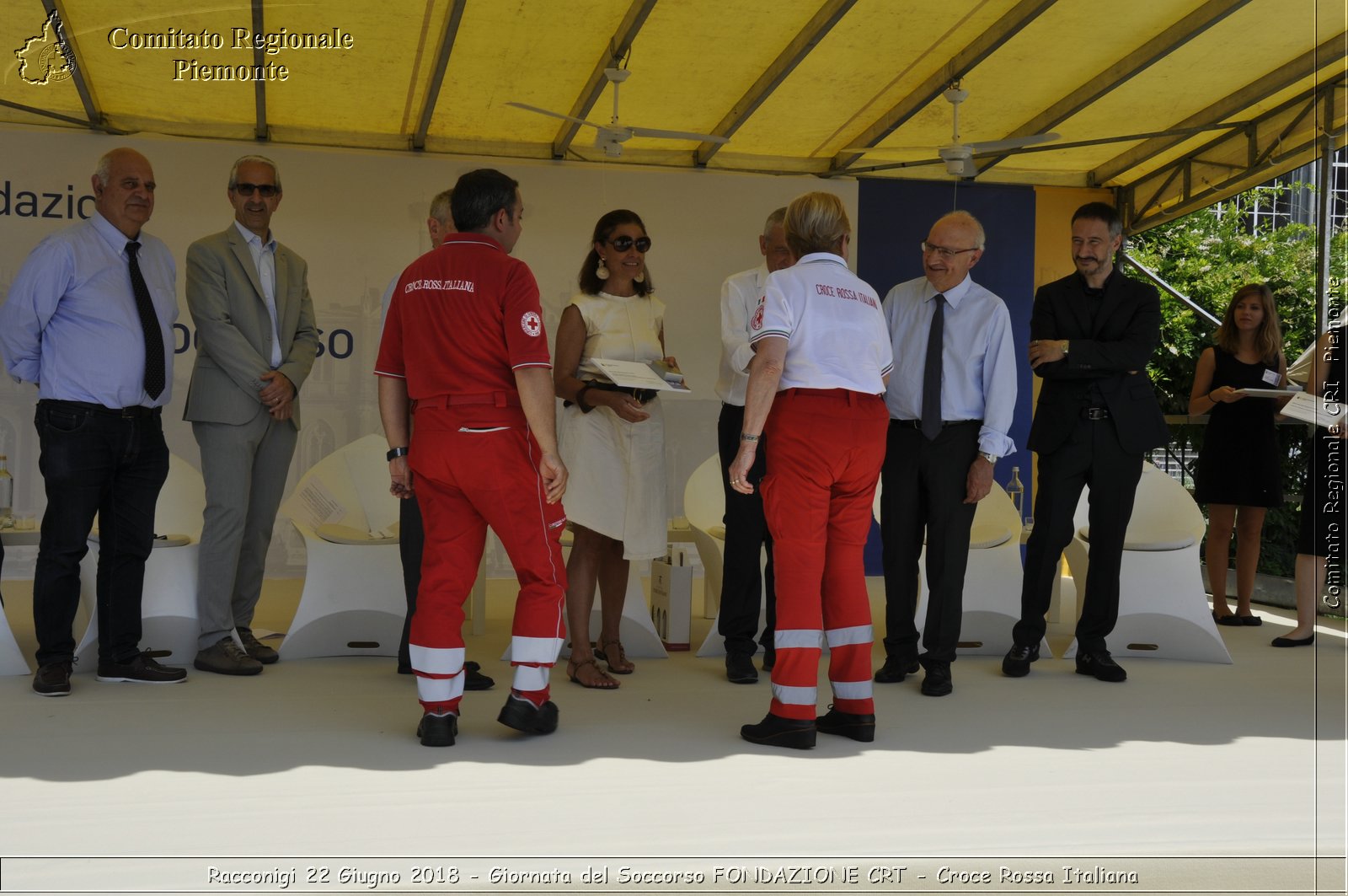 Racconigi 22 Giugno 2018 - Giornata del Soccorso FONDAZIONE CRT - Croce Rossa Italiana- Comitato Regionale del Piemonte