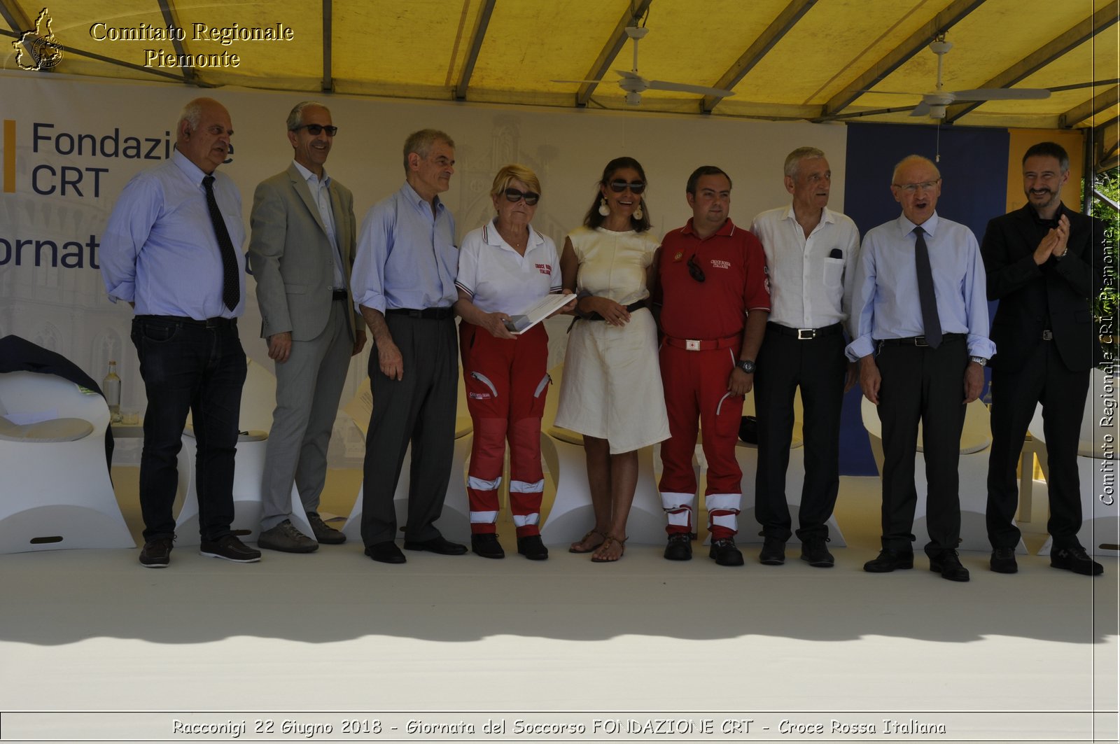 Racconigi 22 Giugno 2018 - Giornata del Soccorso FONDAZIONE CRT - Croce Rossa Italiana- Comitato Regionale del Piemonte