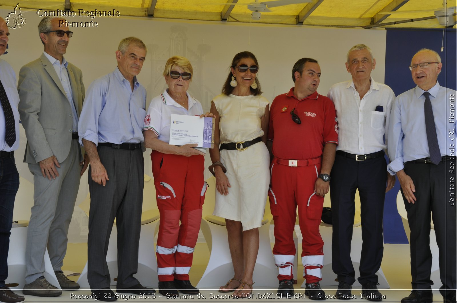 Racconigi 22 Giugno 2018 - Giornata del Soccorso FONDAZIONE CRT - Croce Rossa Italiana- Comitato Regionale del Piemonte