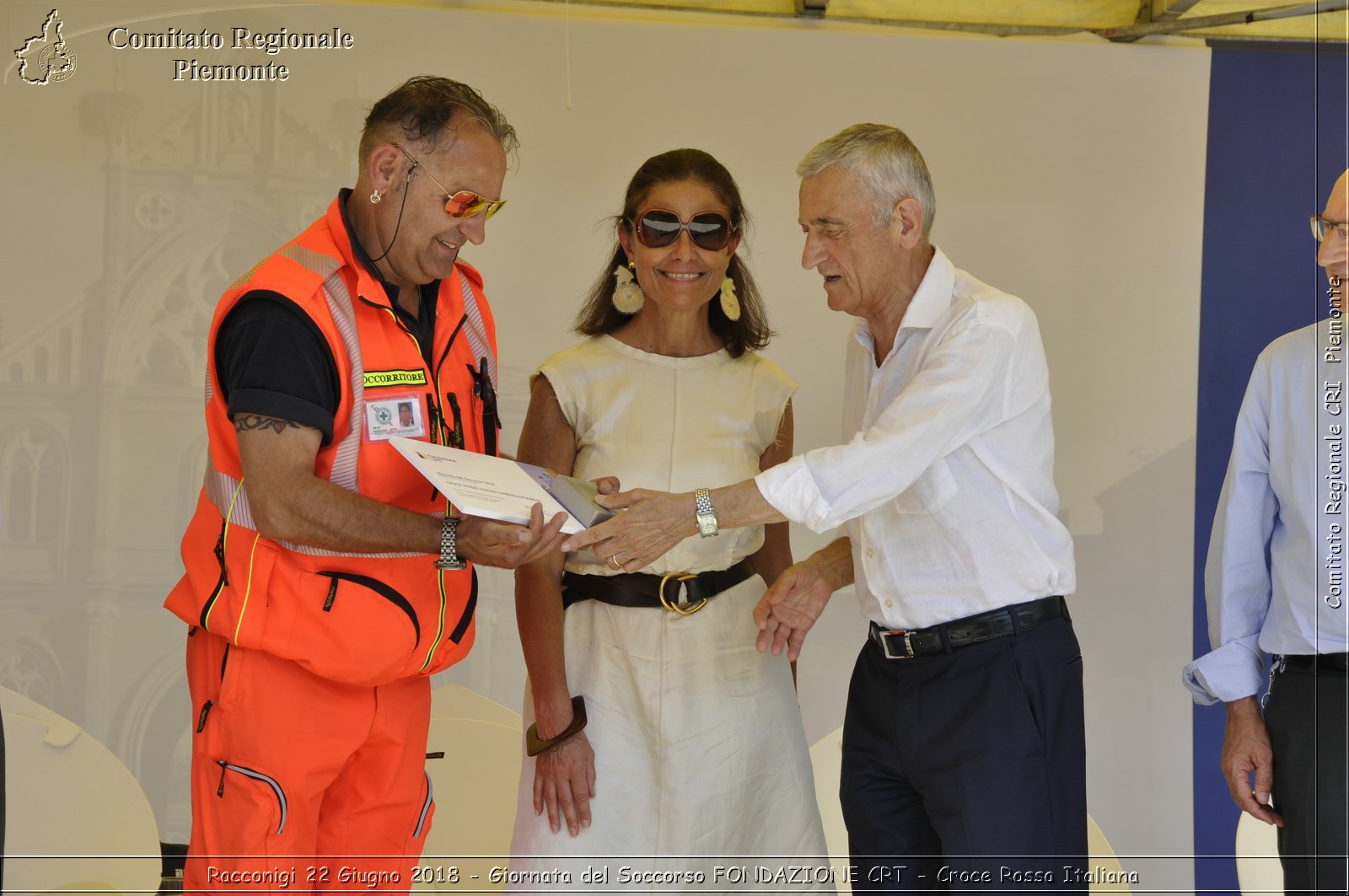 Racconigi 22 Giugno 2018 - Giornata del Soccorso FONDAZIONE CRT - Croce Rossa Italiana- Comitato Regionale del Piemonte