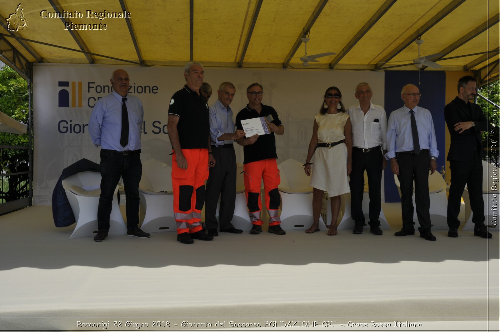 Racconigi 22 Giugno 2018 - Giornata del Soccorso FONDAZIONE CRT - Croce Rossa Italiana- Comitato Regionale del Piemonte