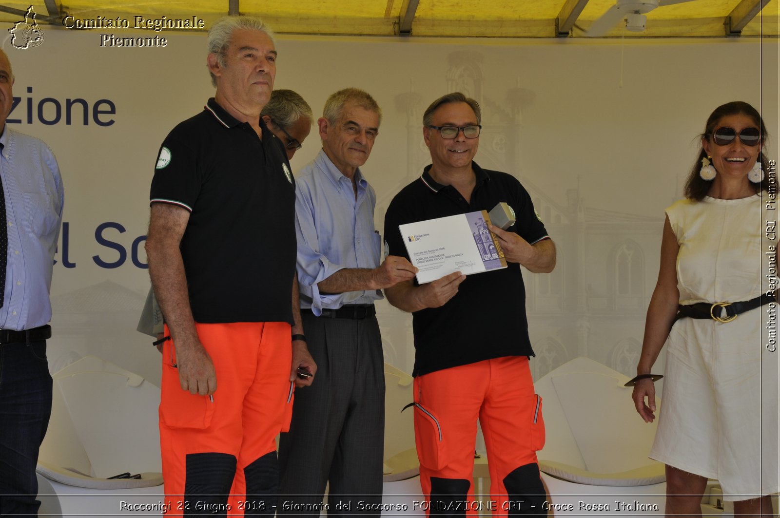 Racconigi 22 Giugno 2018 - Giornata del Soccorso FONDAZIONE CRT - Croce Rossa Italiana- Comitato Regionale del Piemonte