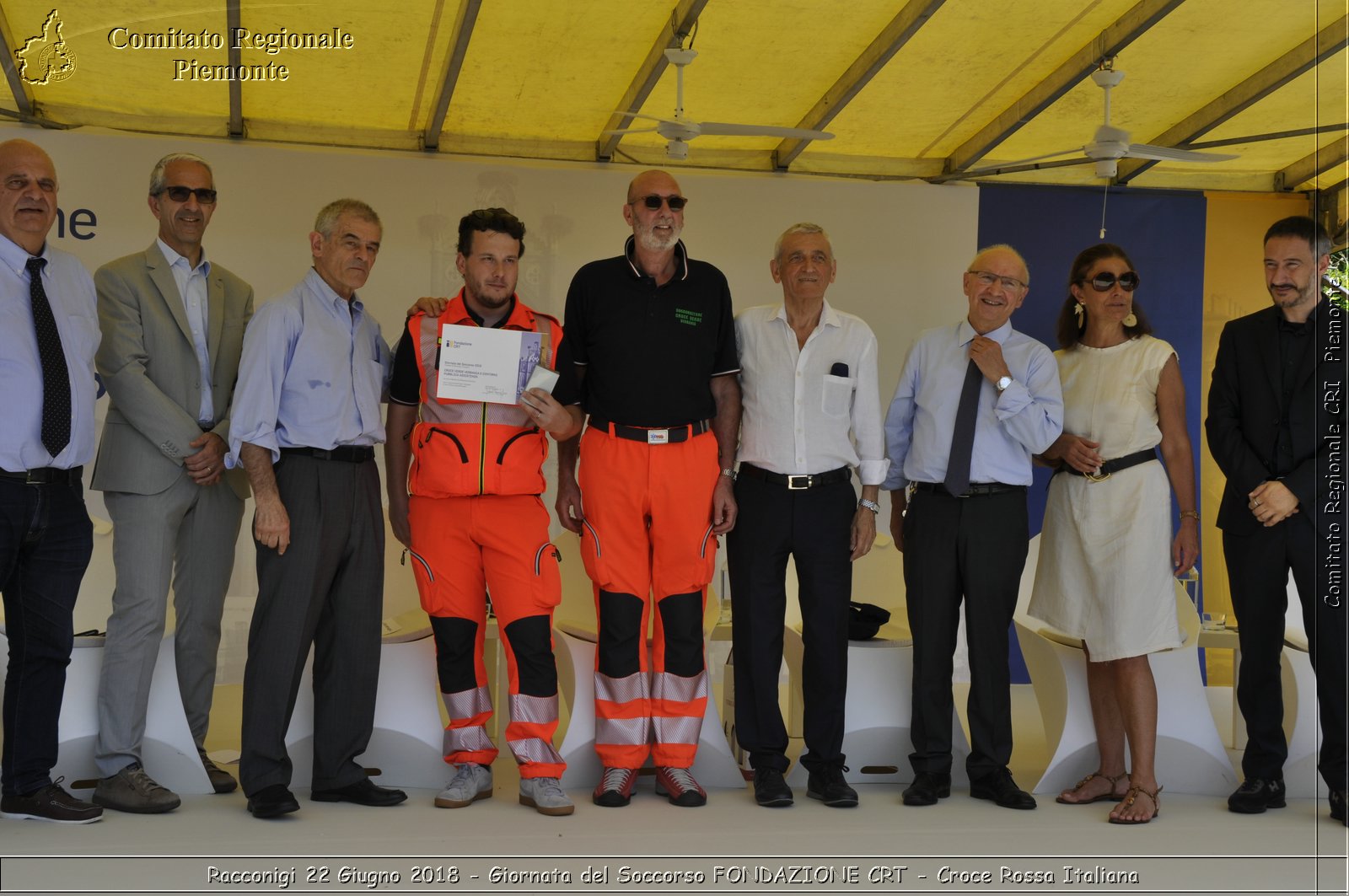 Racconigi 22 Giugno 2018 - Giornata del Soccorso FONDAZIONE CRT - Croce Rossa Italiana- Comitato Regionale del Piemonte