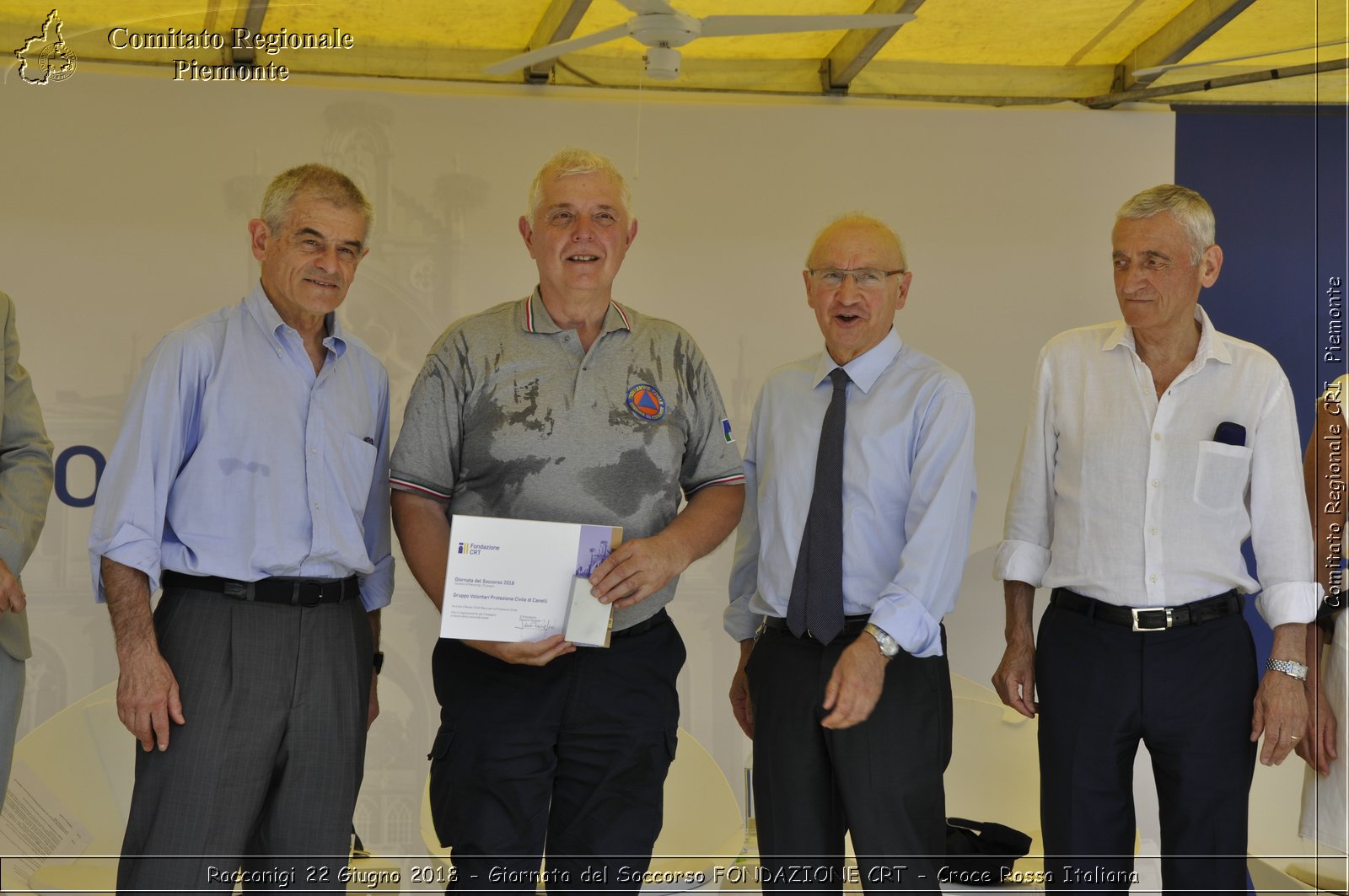 Racconigi 22 Giugno 2018 - Giornata del Soccorso FONDAZIONE CRT - Croce Rossa Italiana- Comitato Regionale del Piemonte