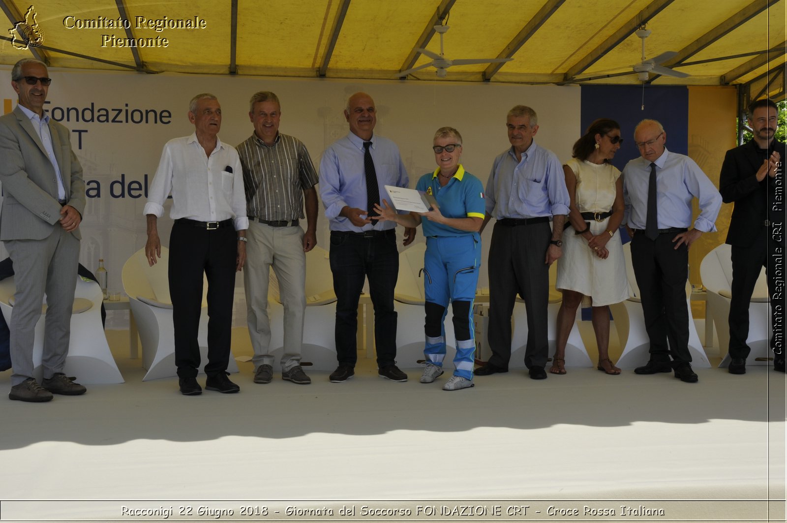 Racconigi 22 Giugno 2018 - Giornata del Soccorso FONDAZIONE CRT - Croce Rossa Italiana- Comitato Regionale del Piemonte