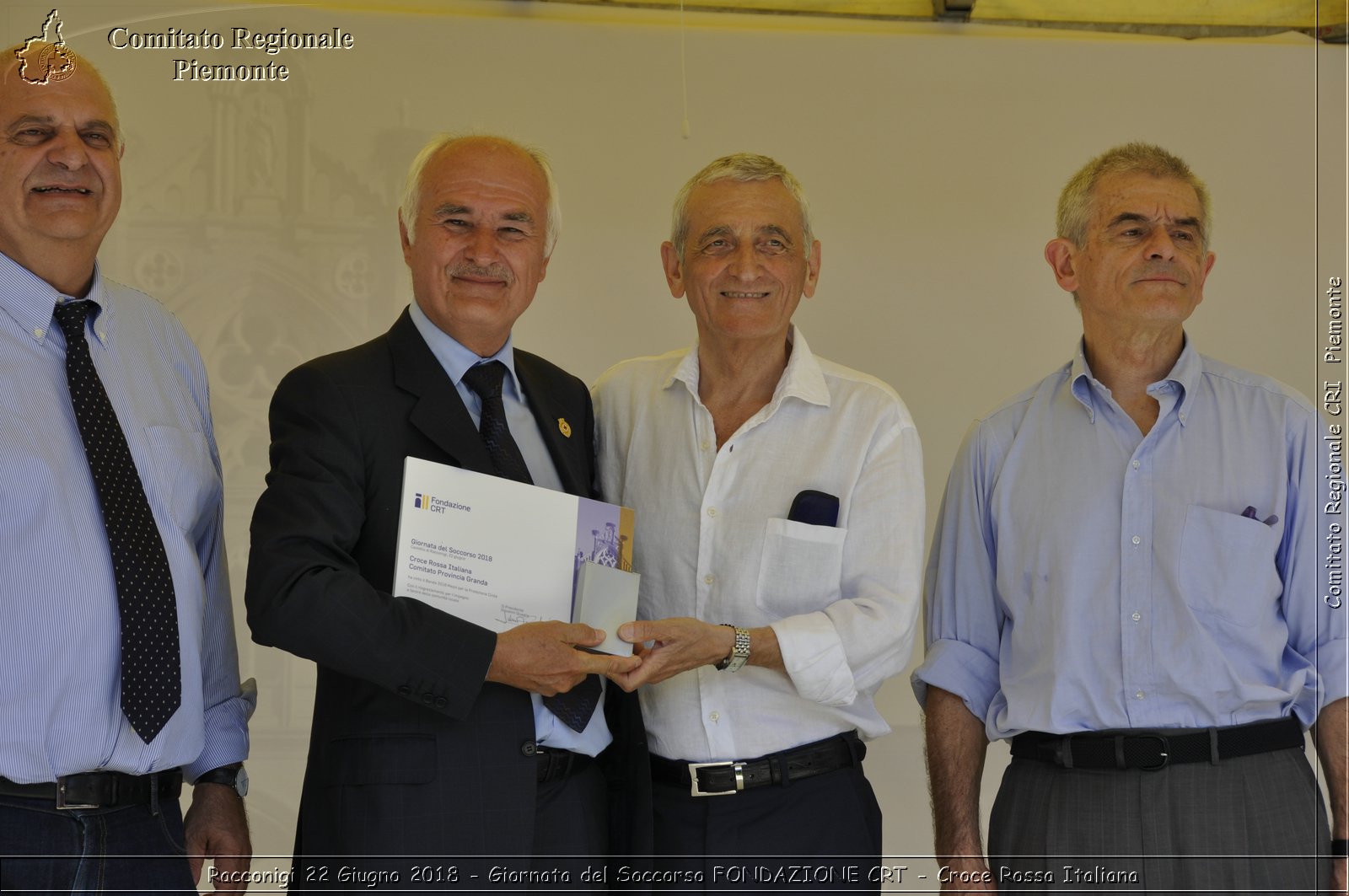 Racconigi 22 Giugno 2018 - Giornata del Soccorso FONDAZIONE CRT - Croce Rossa Italiana- Comitato Regionale del Piemonte