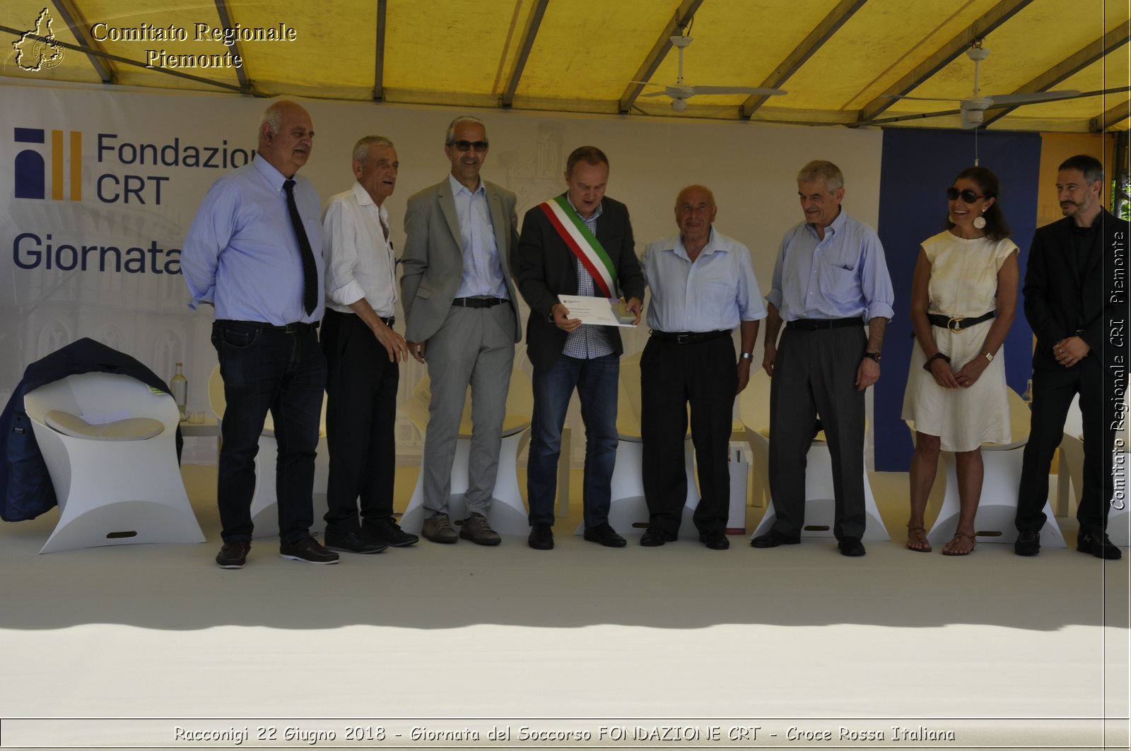 Racconigi 22 Giugno 2018 - Giornata del Soccorso FONDAZIONE CRT - Croce Rossa Italiana- Comitato Regionale del Piemonte