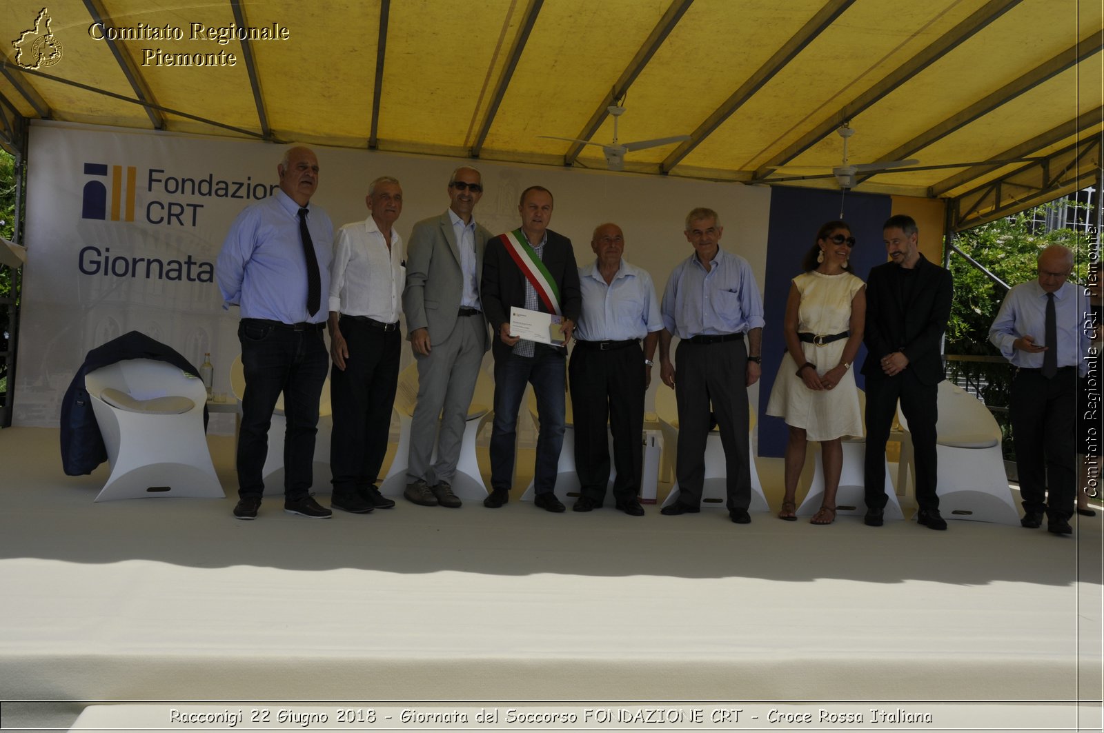 Racconigi 22 Giugno 2018 - Giornata del Soccorso FONDAZIONE CRT - Croce Rossa Italiana- Comitato Regionale del Piemonte