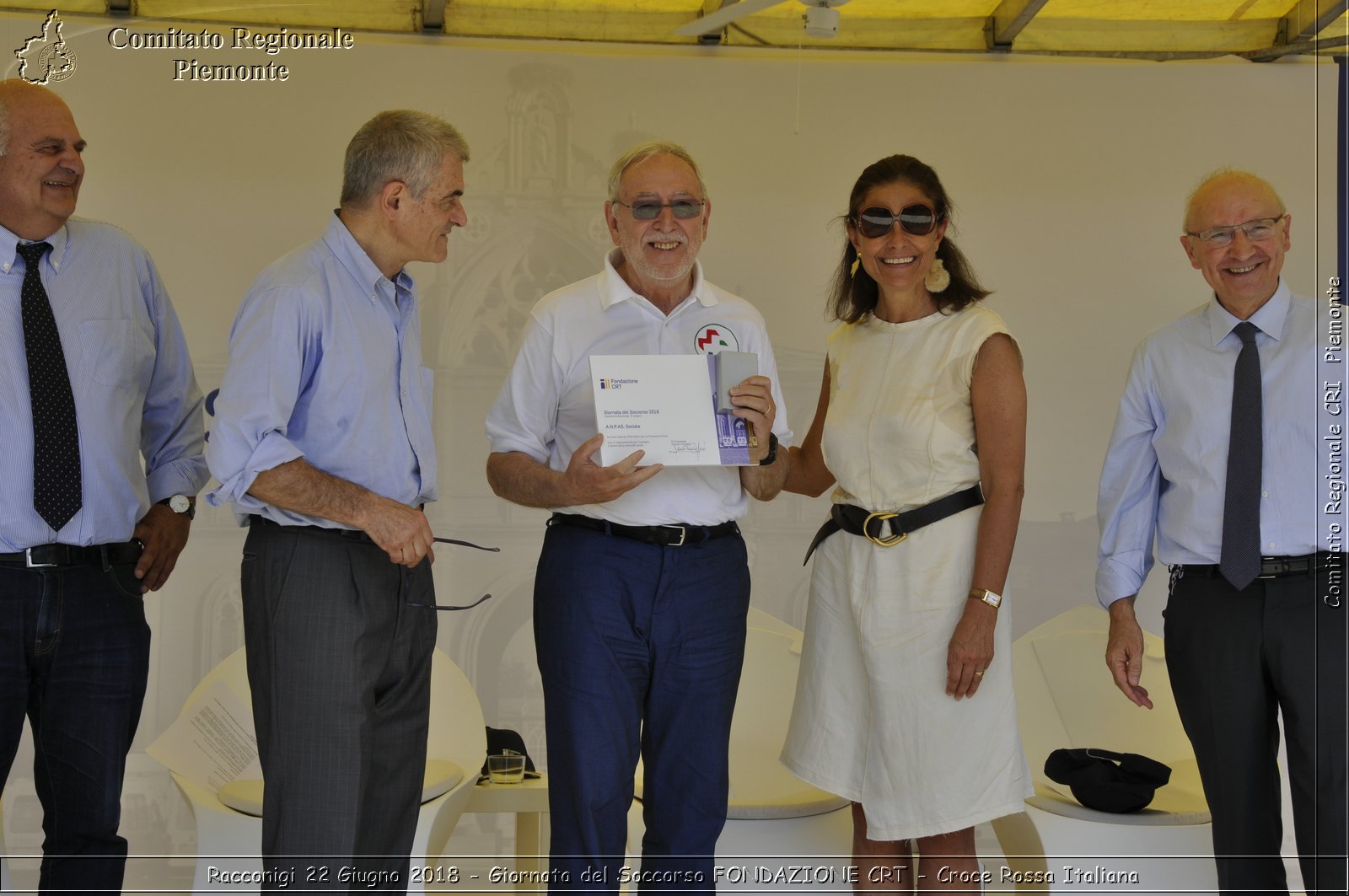 Racconigi 22 Giugno 2018 - Giornata del Soccorso FONDAZIONE CRT - Croce Rossa Italiana- Comitato Regionale del Piemonte