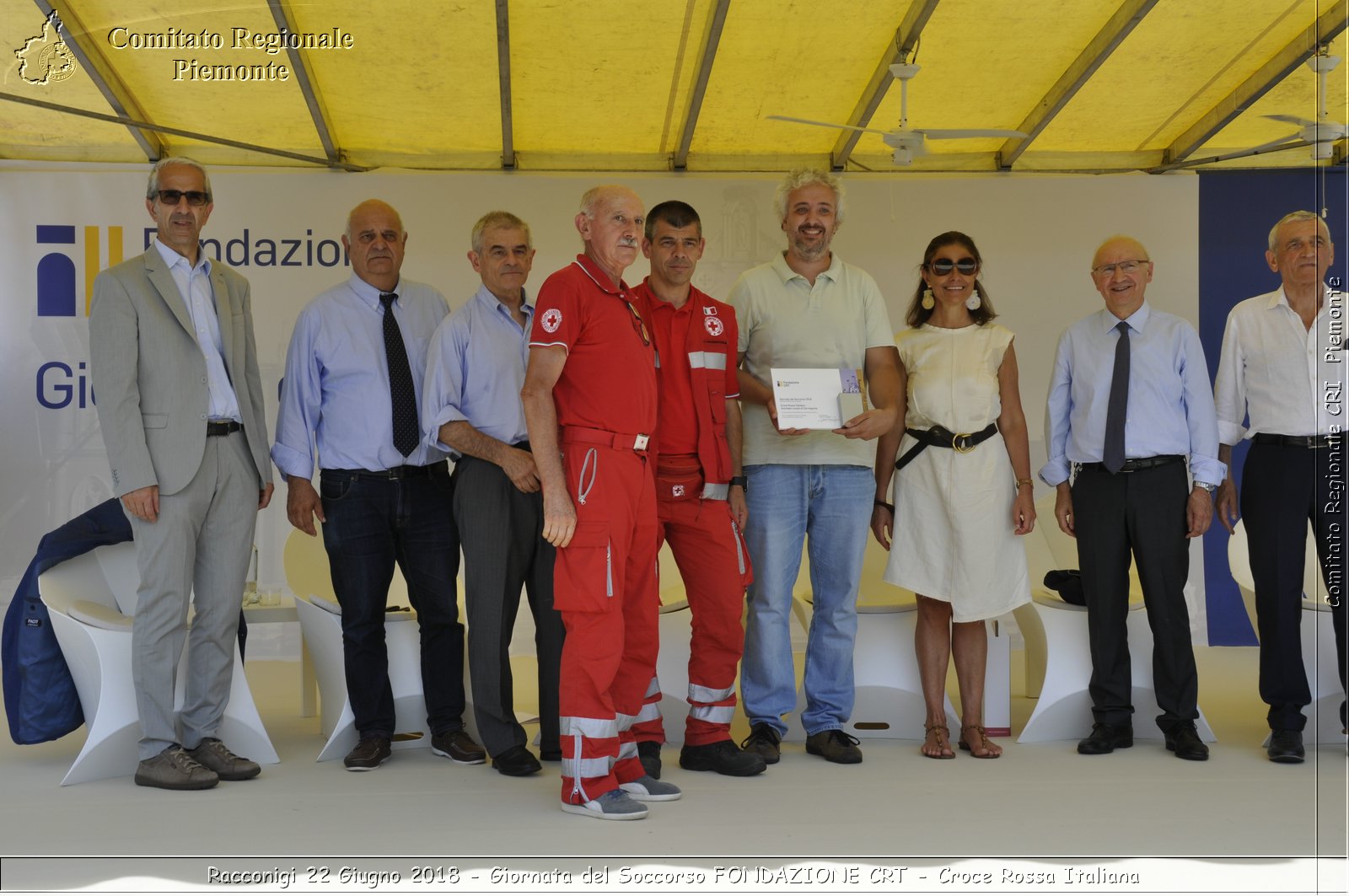 Racconigi 22 Giugno 2018 - Giornata del Soccorso FONDAZIONE CRT - Croce Rossa Italiana- Comitato Regionale del Piemonte