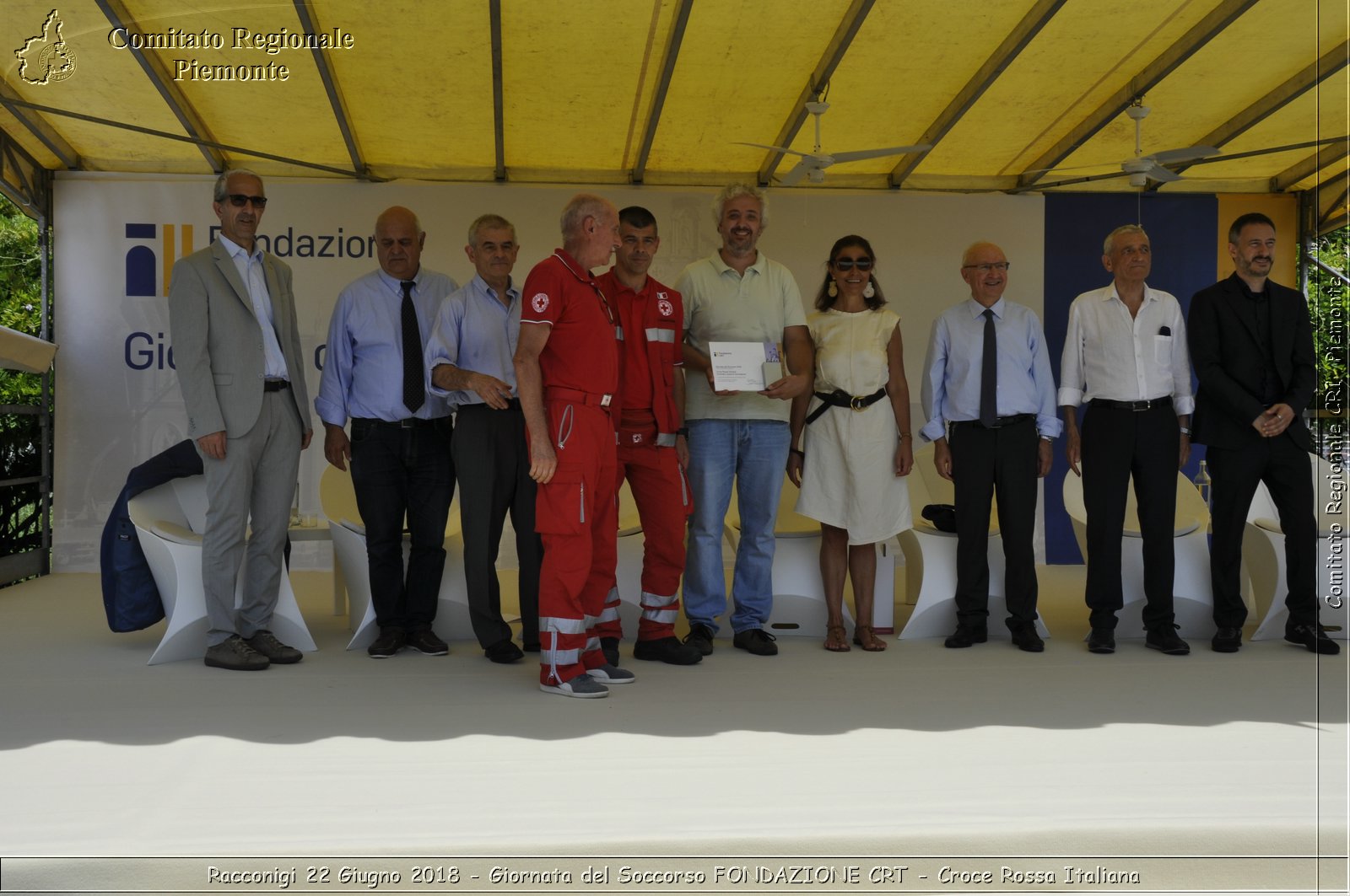 Racconigi 22 Giugno 2018 - Giornata del Soccorso FONDAZIONE CRT - Croce Rossa Italiana- Comitato Regionale del Piemonte