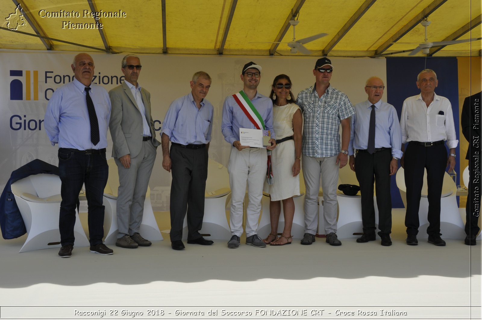 Racconigi 22 Giugno 2018 - Giornata del Soccorso FONDAZIONE CRT - Croce Rossa Italiana- Comitato Regionale del Piemonte