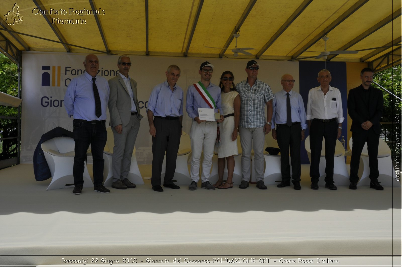 Racconigi 22 Giugno 2018 - Giornata del Soccorso FONDAZIONE CRT - Croce Rossa Italiana- Comitato Regionale del Piemonte