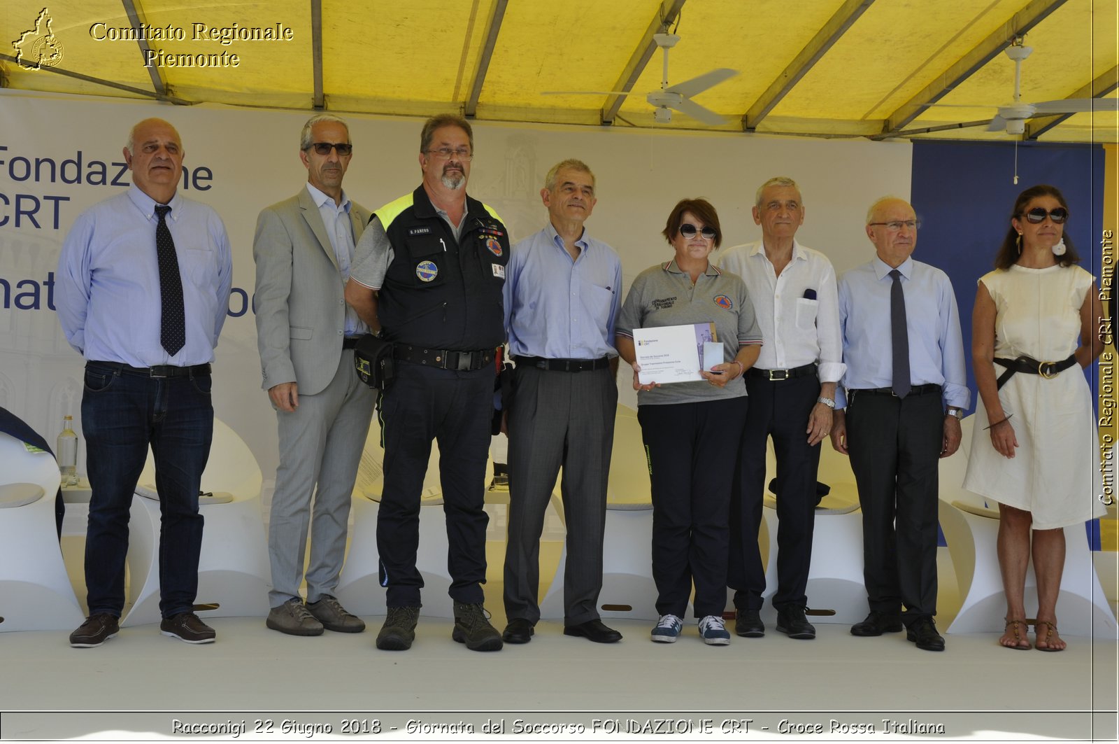 Racconigi 22 Giugno 2018 - Giornata del Soccorso FONDAZIONE CRT - Croce Rossa Italiana- Comitato Regionale del Piemonte