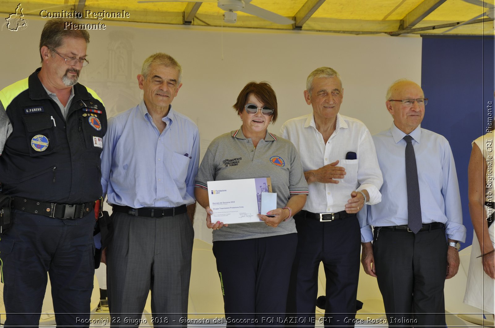 Racconigi 22 Giugno 2018 - Giornata del Soccorso FONDAZIONE CRT - Croce Rossa Italiana- Comitato Regionale del Piemonte