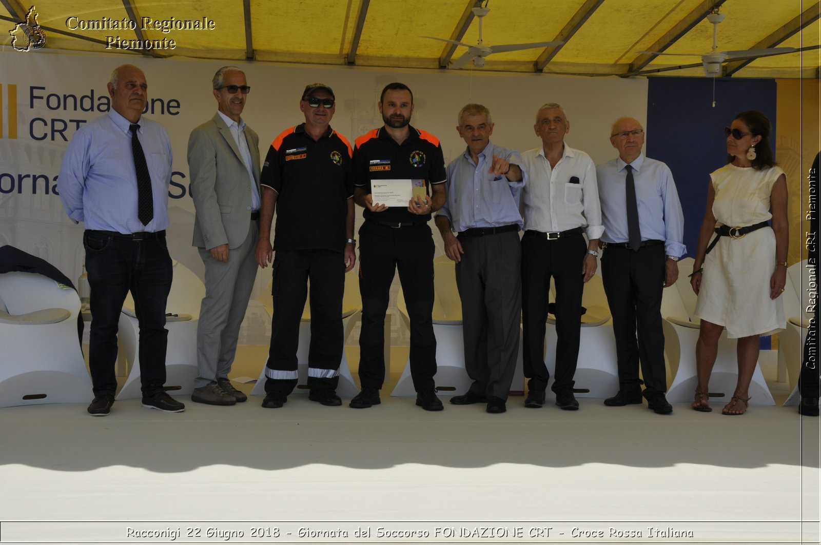 Racconigi 22 Giugno 2018 - Giornata del Soccorso FONDAZIONE CRT - Croce Rossa Italiana- Comitato Regionale del Piemonte