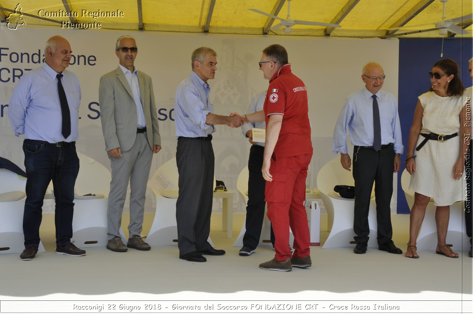 Racconigi 22 Giugno 2018 - Giornata del Soccorso FONDAZIONE CRT - Croce Rossa Italiana- Comitato Regionale del Piemonte