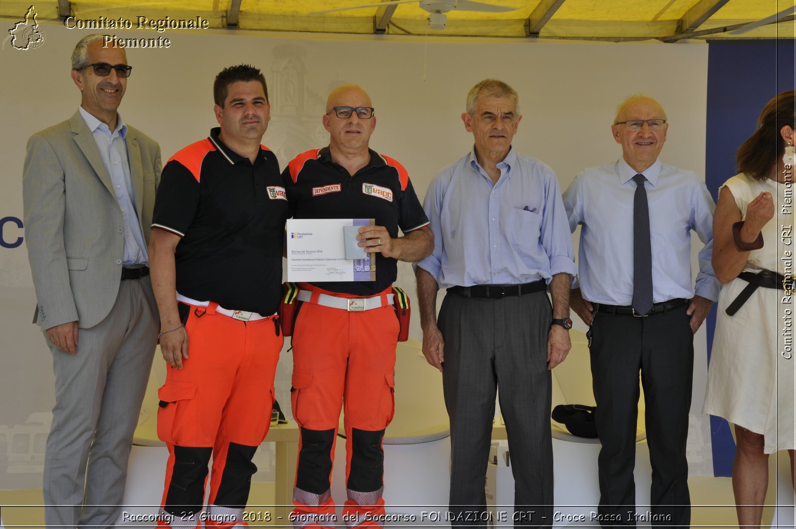 Racconigi 22 Giugno 2018 - Giornata del Soccorso FONDAZIONE CRT - Croce Rossa Italiana- Comitato Regionale del Piemonte