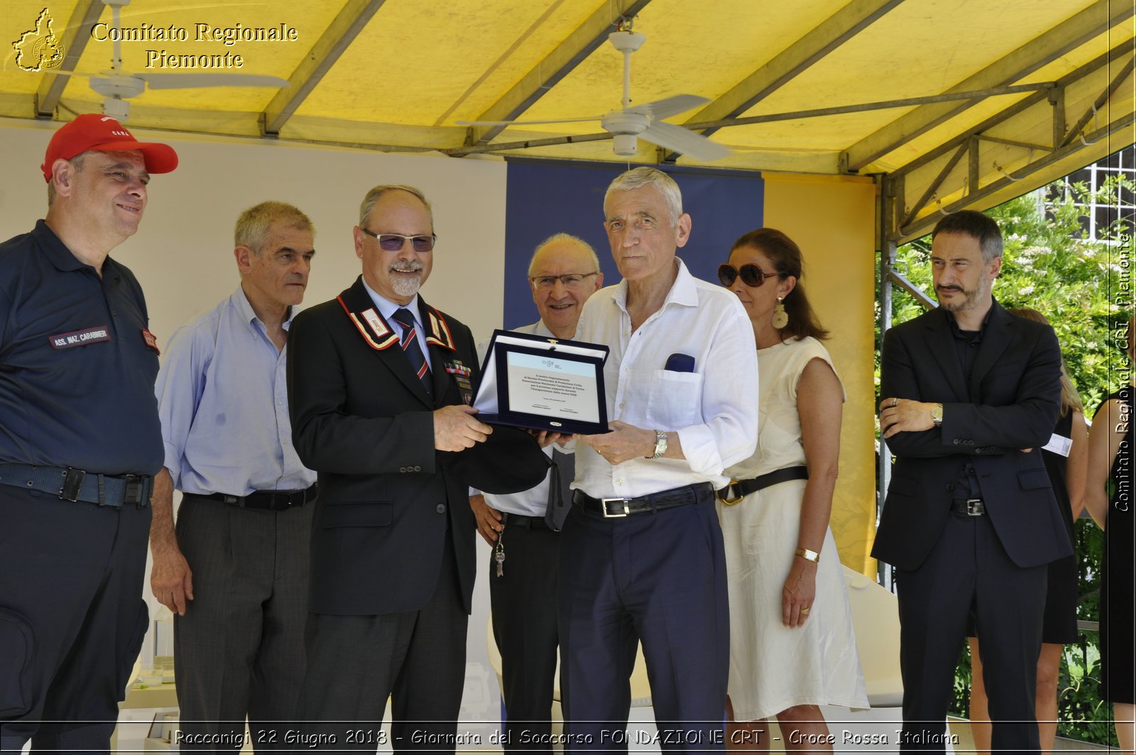 Racconigi 22 Giugno 2018 - Giornata del Soccorso FONDAZIONE CRT - Croce Rossa Italiana- Comitato Regionale del Piemonte