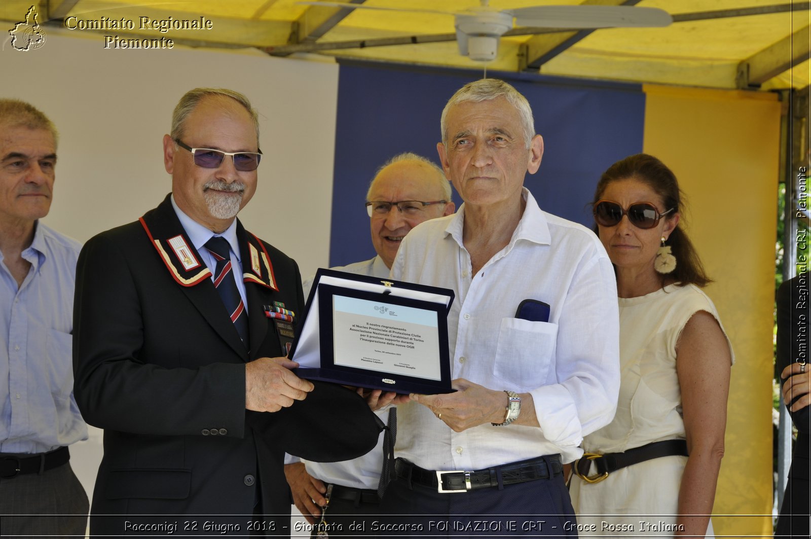 Racconigi 22 Giugno 2018 - Giornata del Soccorso FONDAZIONE CRT - Croce Rossa Italiana- Comitato Regionale del Piemonte