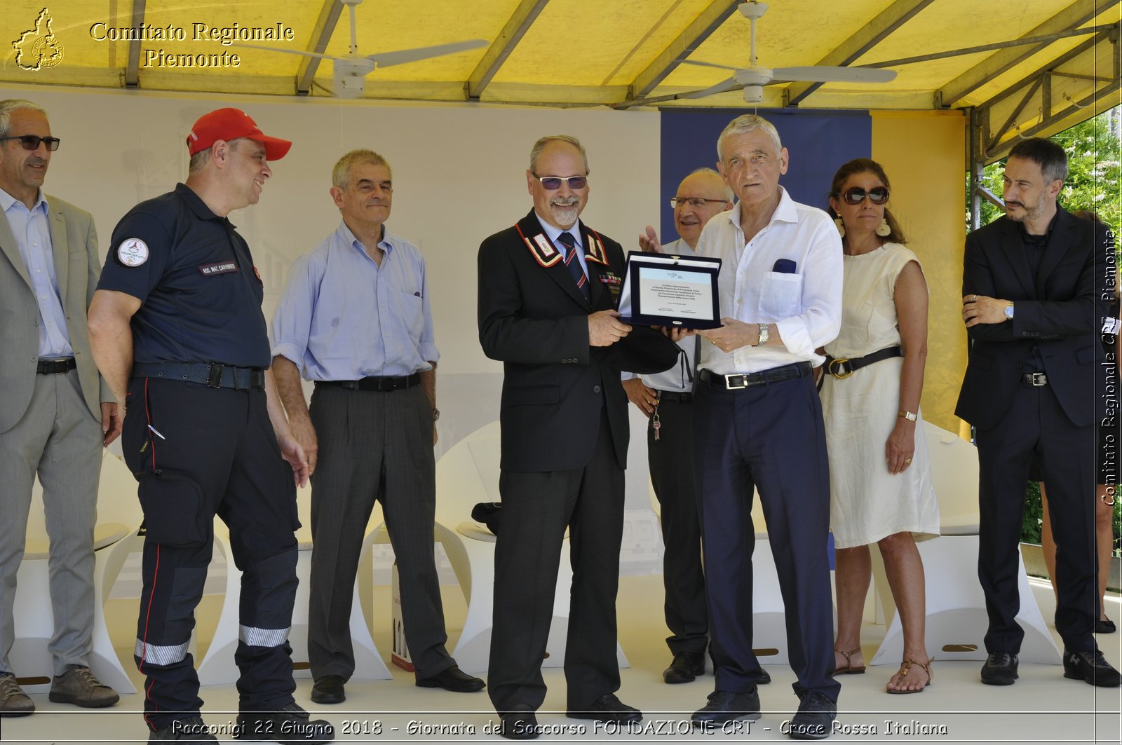 Racconigi 22 Giugno 2018 - Giornata del Soccorso FONDAZIONE CRT - Croce Rossa Italiana- Comitato Regionale del Piemonte