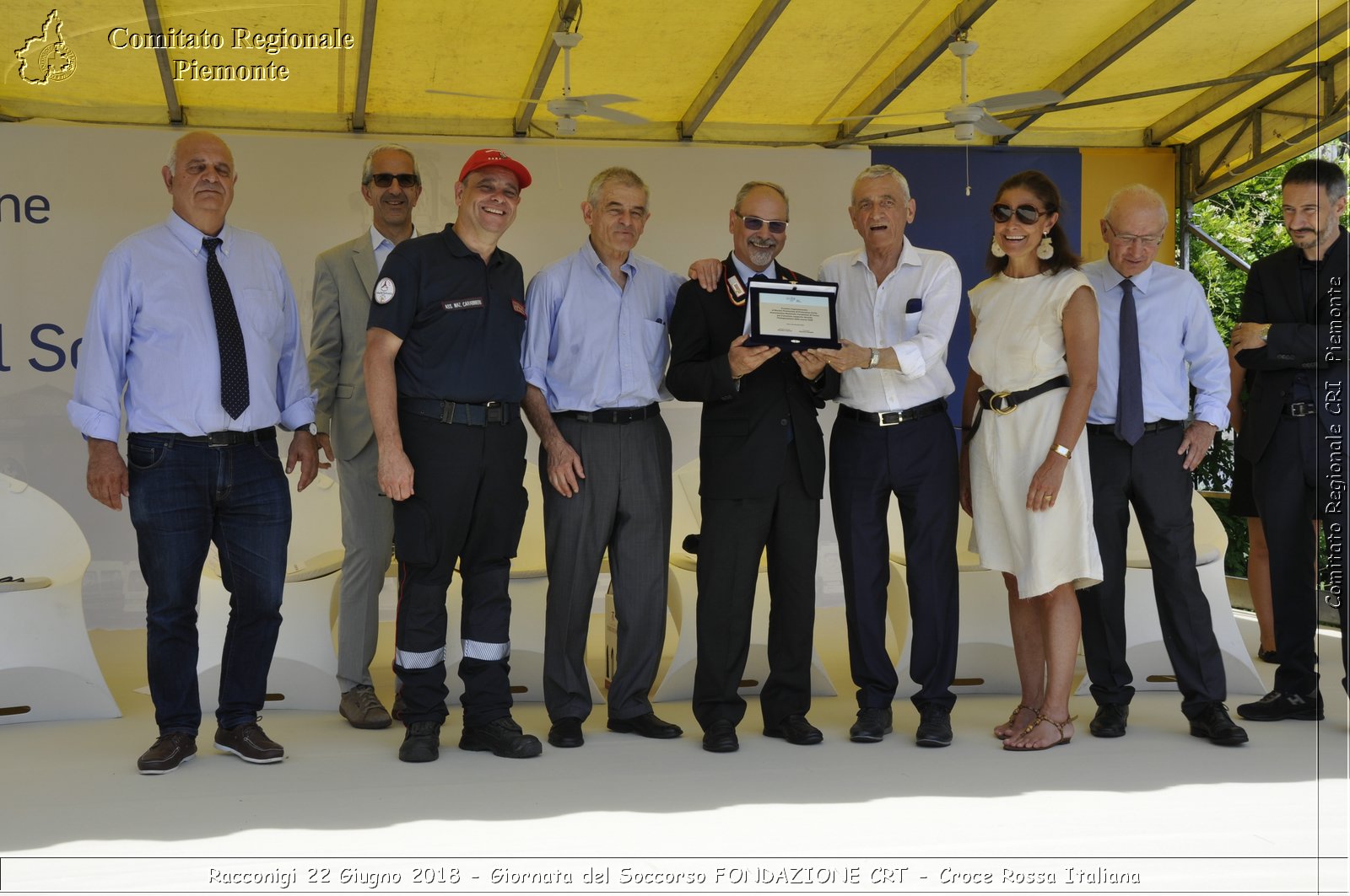 Racconigi 22 Giugno 2018 - Giornata del Soccorso FONDAZIONE CRT - Croce Rossa Italiana- Comitato Regionale del Piemonte