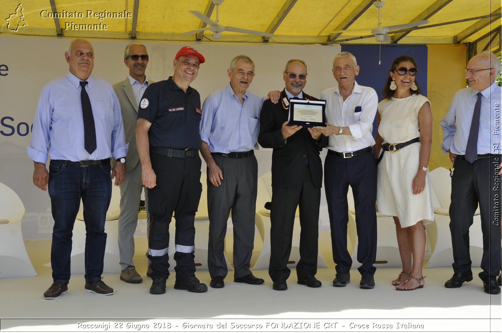 Racconigi 22 Giugno 2018 - Giornata del Soccorso FONDAZIONE CRT - Croce Rossa Italiana- Comitato Regionale del Piemonte