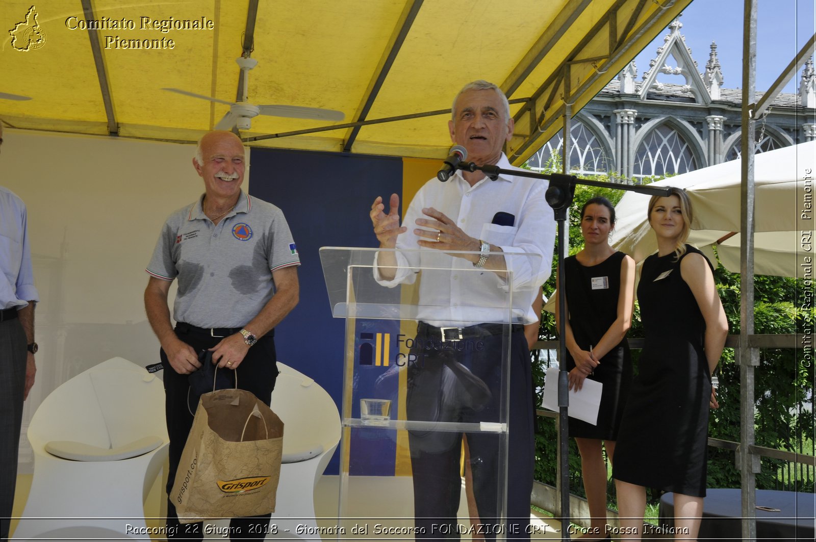 Racconigi 22 Giugno 2018 - Giornata del Soccorso FONDAZIONE CRT - Croce Rossa Italiana- Comitato Regionale del Piemonte