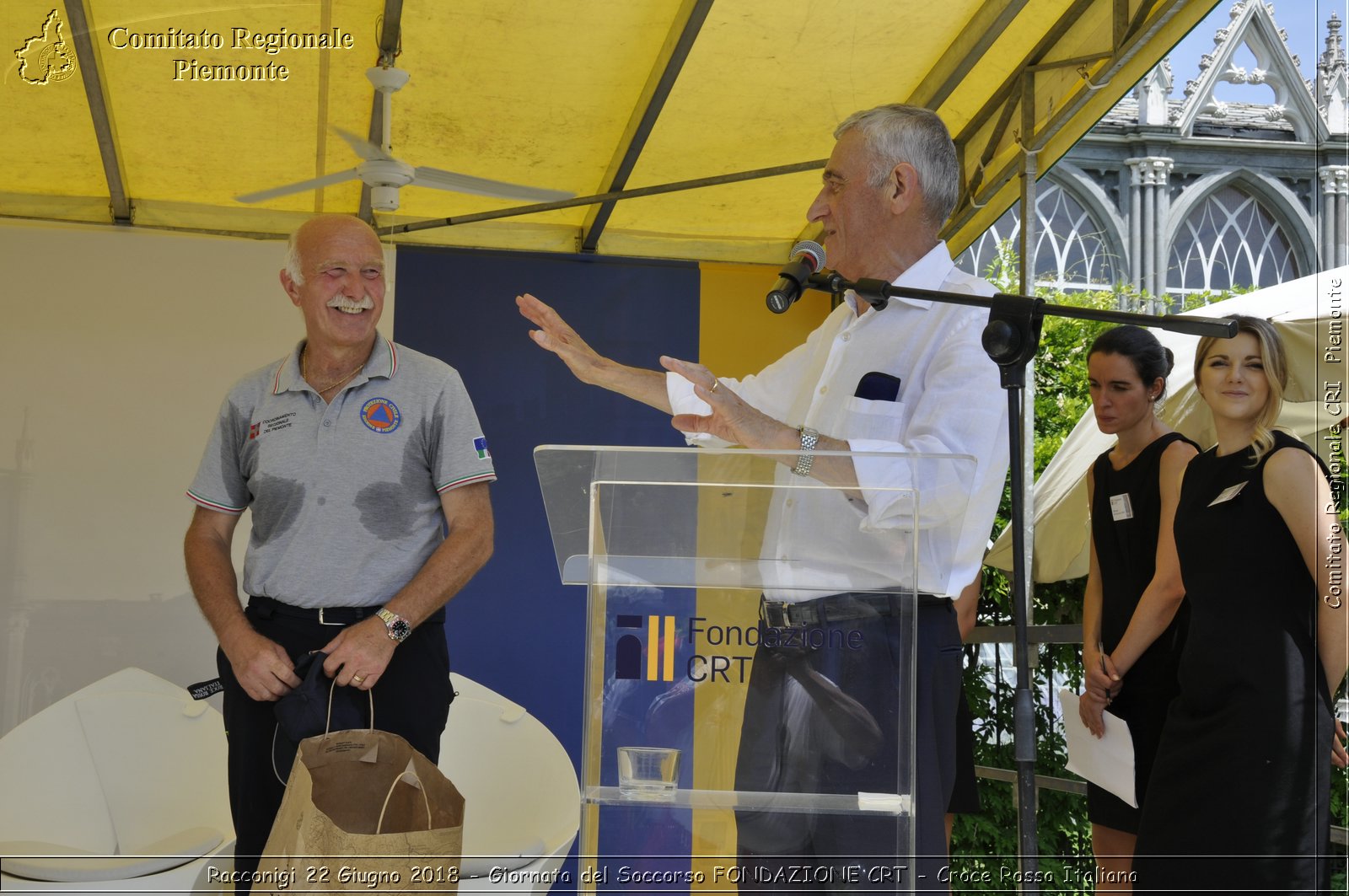 Racconigi 22 Giugno 2018 - Giornata del Soccorso FONDAZIONE CRT - Croce Rossa Italiana- Comitato Regionale del Piemonte