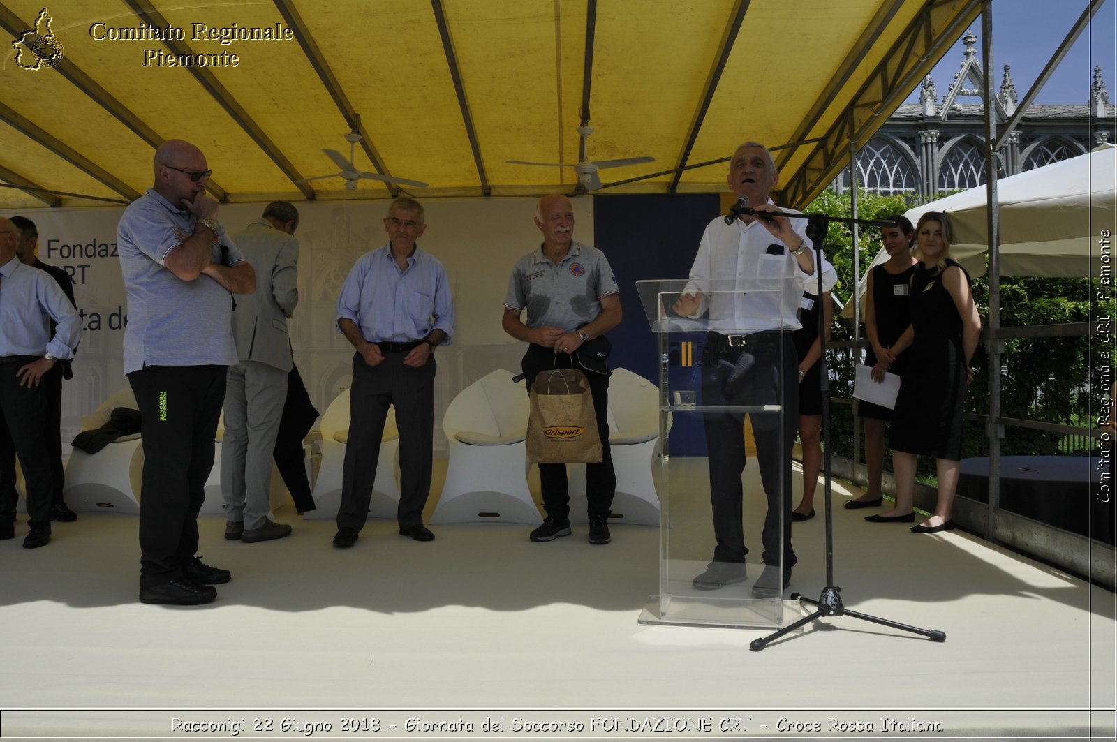 Racconigi 22 Giugno 2018 - Giornata del Soccorso FONDAZIONE CRT - Croce Rossa Italiana- Comitato Regionale del Piemonte