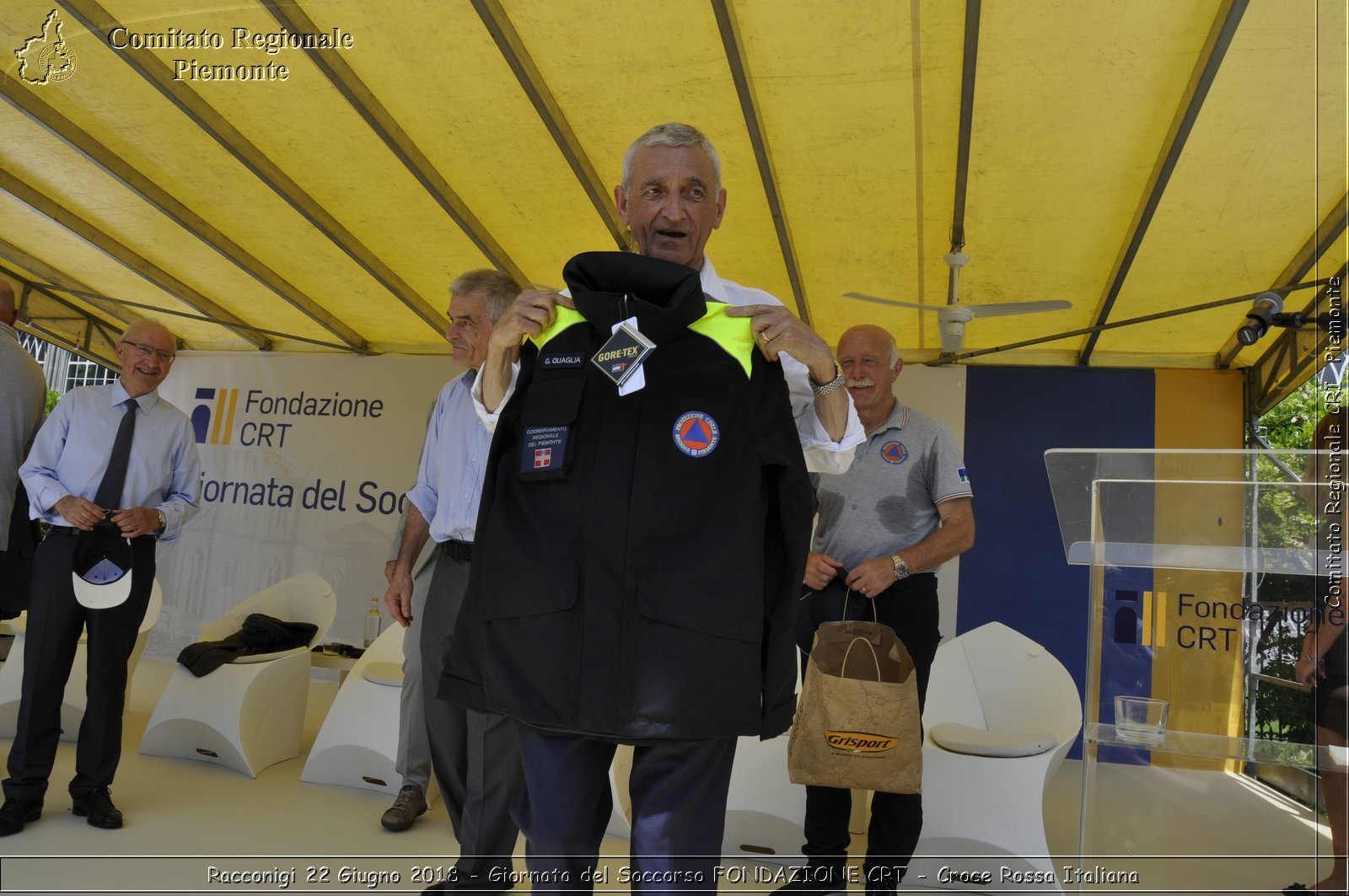 Racconigi 22 Giugno 2018 - Giornata del Soccorso FONDAZIONE CRT - Croce Rossa Italiana- Comitato Regionale del Piemonte