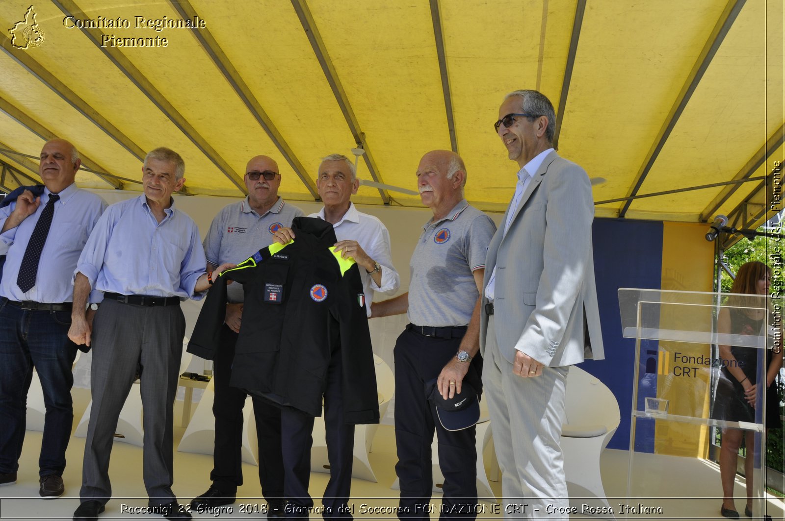 Racconigi 22 Giugno 2018 - Giornata del Soccorso FONDAZIONE CRT - Croce Rossa Italiana- Comitato Regionale del Piemonte