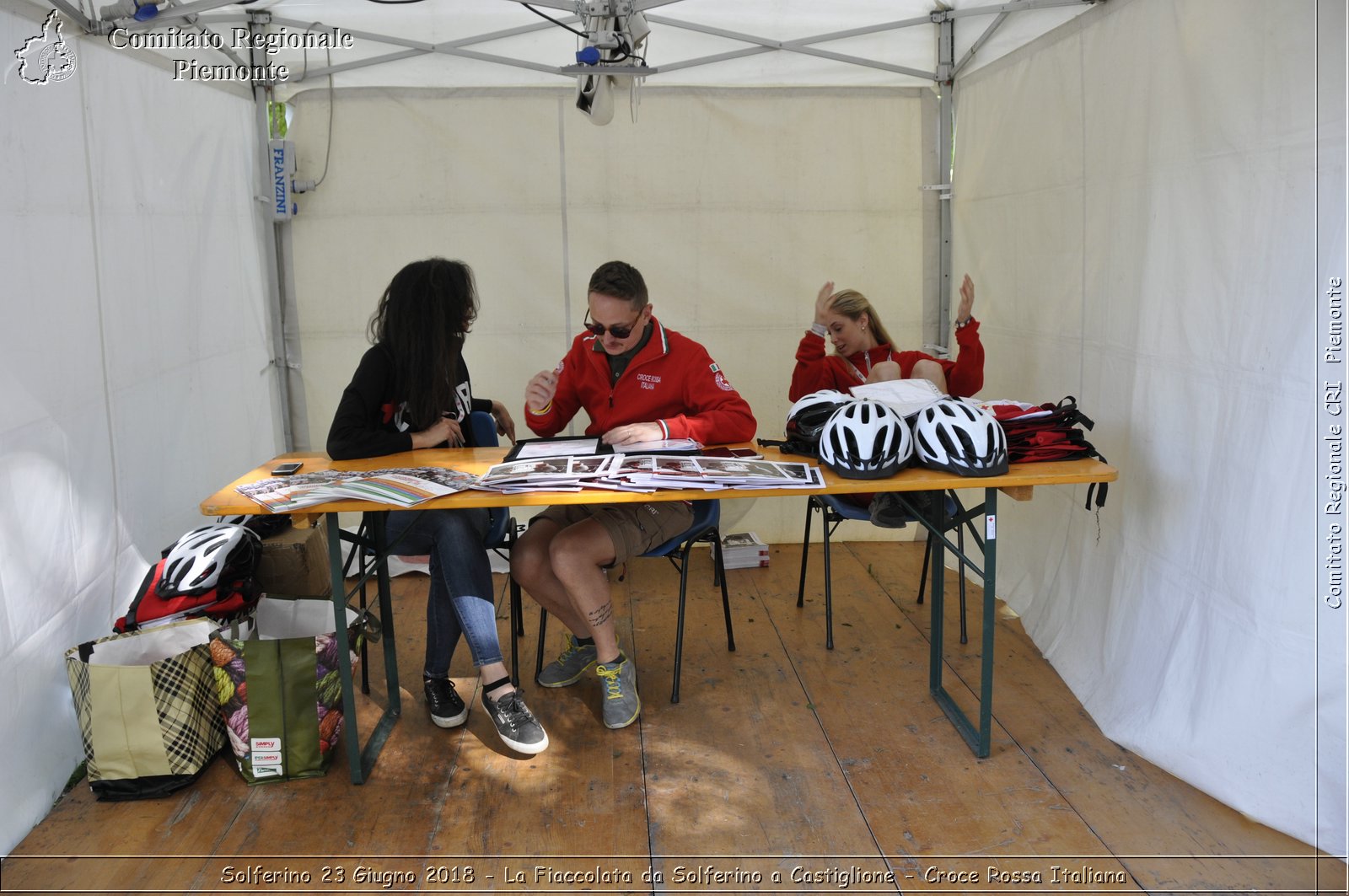 Solferino 23 Giugno 2018 - La Fiaccolata da Solferino a Castiglione - Croce Rossa Italiana- Comitato Regionale del Piemonte