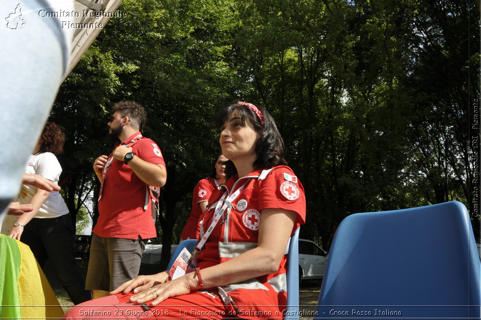 Solferino 23 Giugno 2018 - La Fiaccolata da Solferino a Castiglione - Croce Rossa Italiana- Comitato Regionale del Piemonte