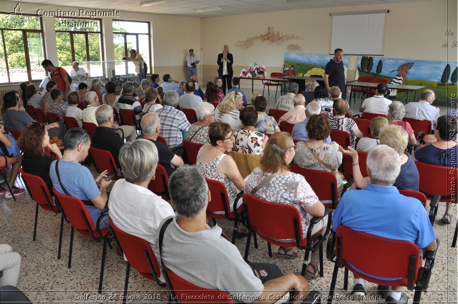 Solferino 23 Giugno 2018 - La Fiaccolata da Solferino a Castiglione - Croce Rossa Italiana- Comitato Regionale del Piemonte