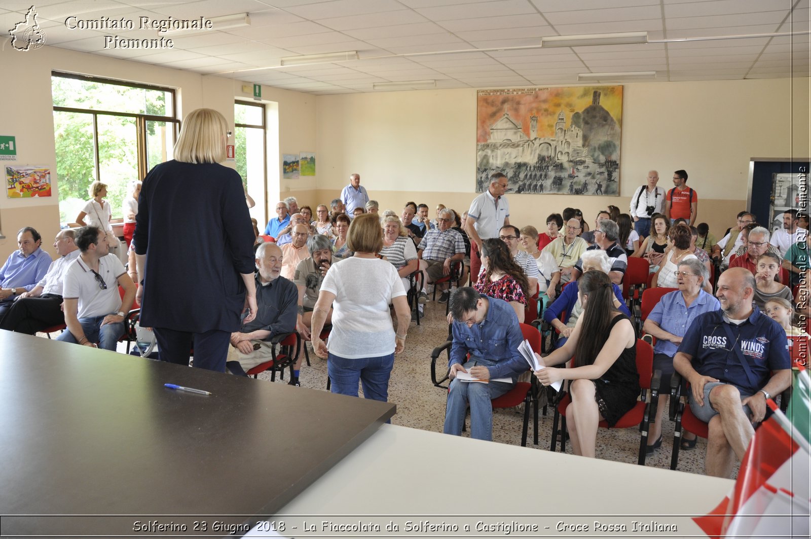 Solferino 23 Giugno 2018 - La Fiaccolata da Solferino a Castiglione - Croce Rossa Italiana- Comitato Regionale del Piemonte