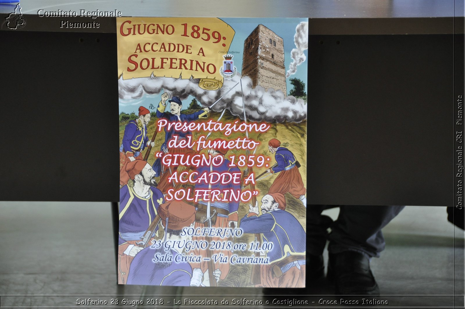 Solferino 23 Giugno 2018 - La Fiaccolata da Solferino a Castiglione - Croce Rossa Italiana- Comitato Regionale del Piemonte