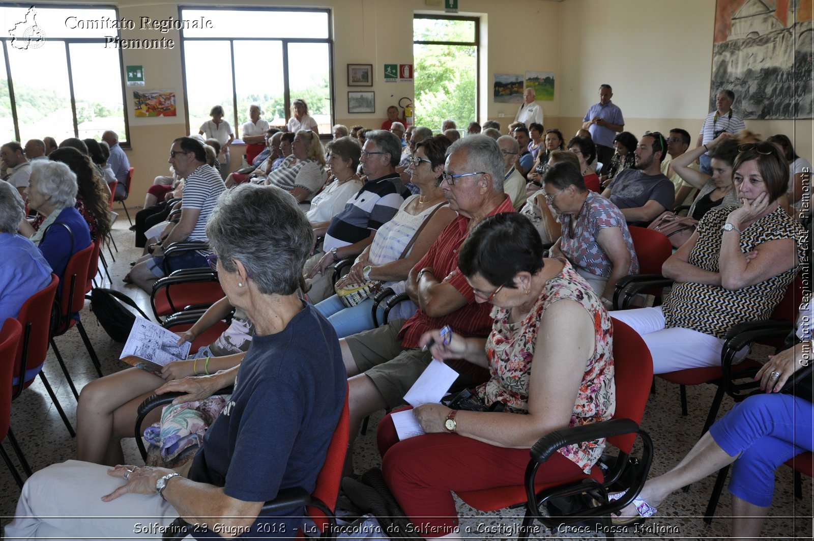 Solferino 23 Giugno 2018 - La Fiaccolata da Solferino a Castiglione - Croce Rossa Italiana- Comitato Regionale del Piemonte