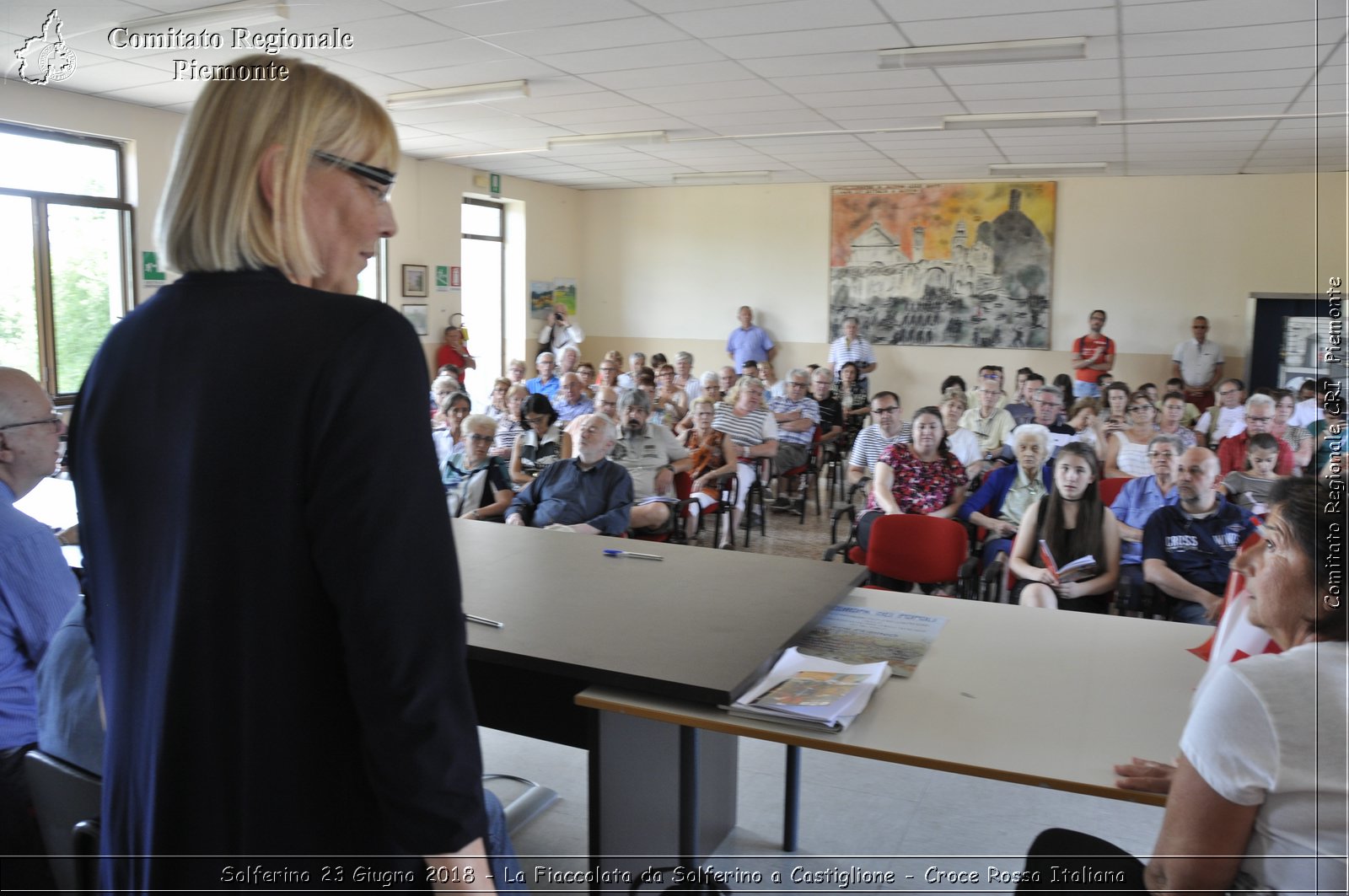 Solferino 23 Giugno 2018 - La Fiaccolata da Solferino a Castiglione - Croce Rossa Italiana- Comitato Regionale del Piemonte